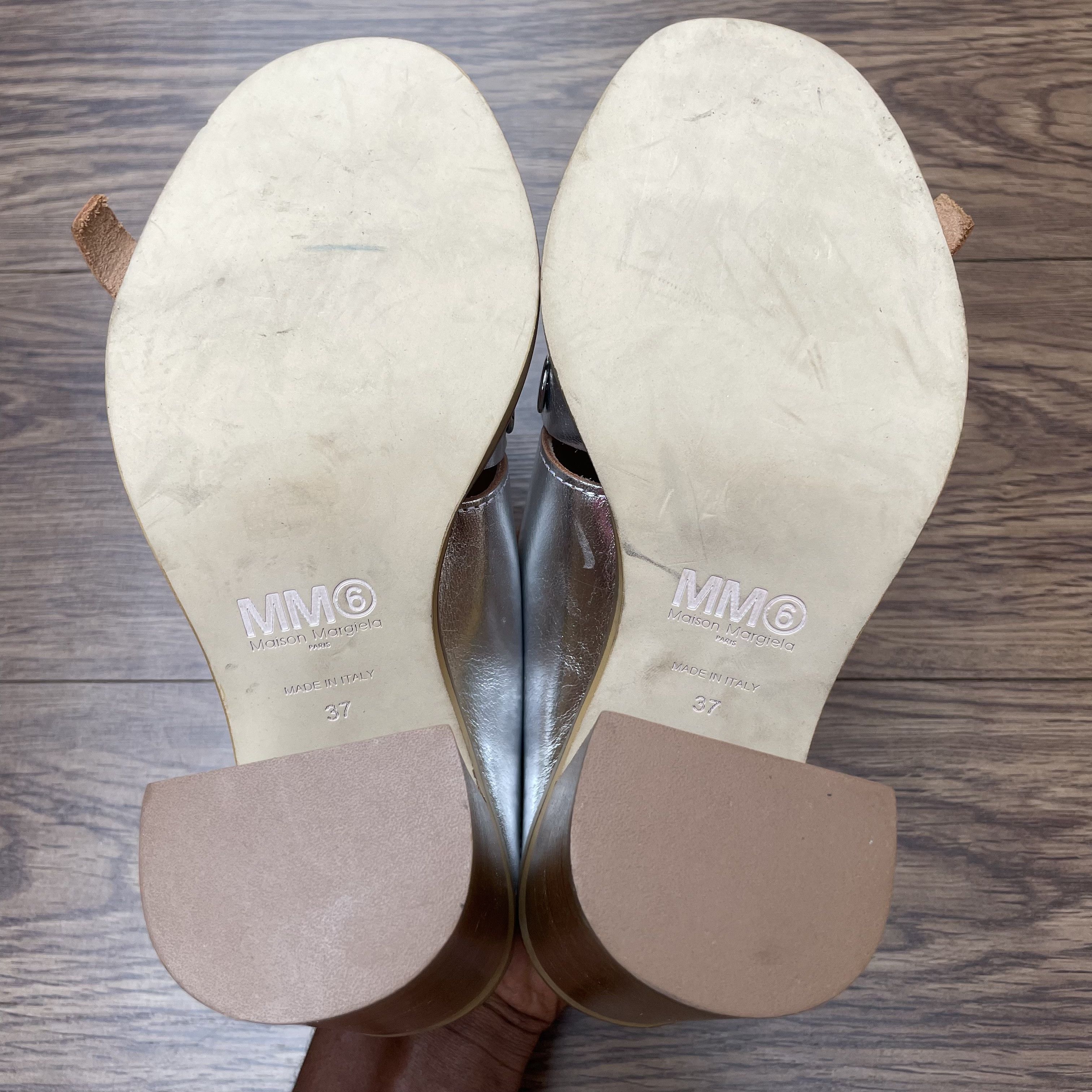 MM6 Maison Margiela MM6 Heeled Sandal Size US 7 / IT 37 - 14 Thumbnail