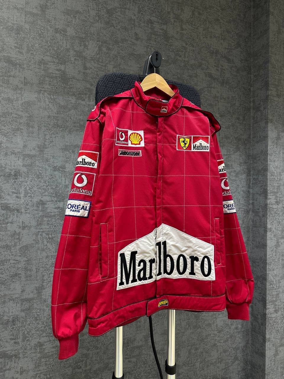 Ferrari × Vintage Vintage Ferarri Marlboro Racing Red Formula Uno Jacket Size US L / EU 52-54 / 3 - 11 Thumbnail