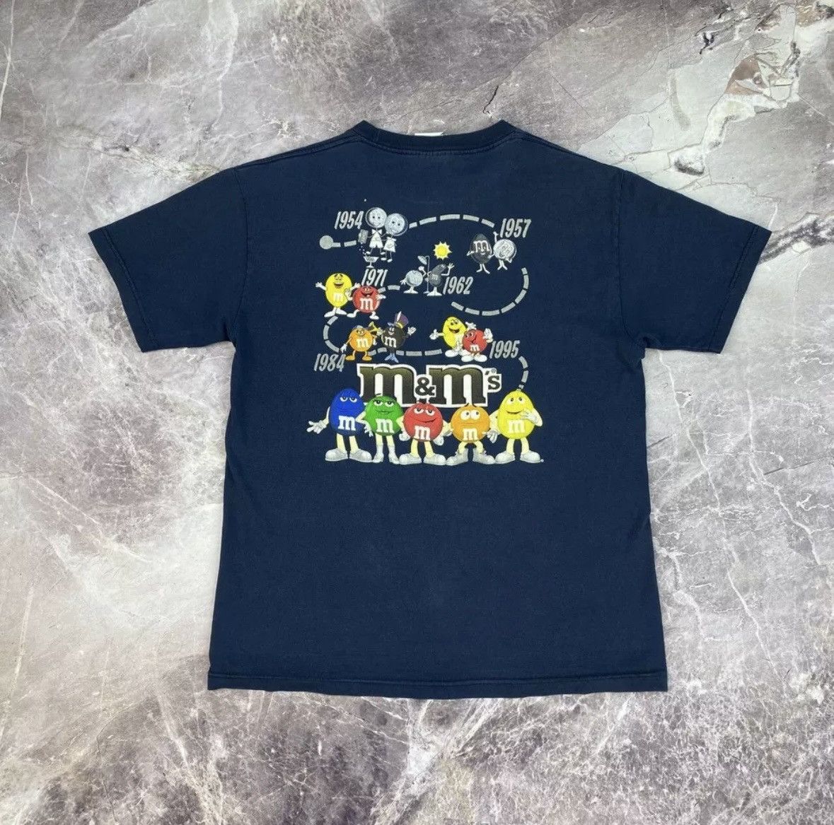 Vintage Vintage M&Ms World T-Shirt Official Merch M&M’s Promo Candy Size US L / EU 52-54 / 3 - 1 Thumbnail