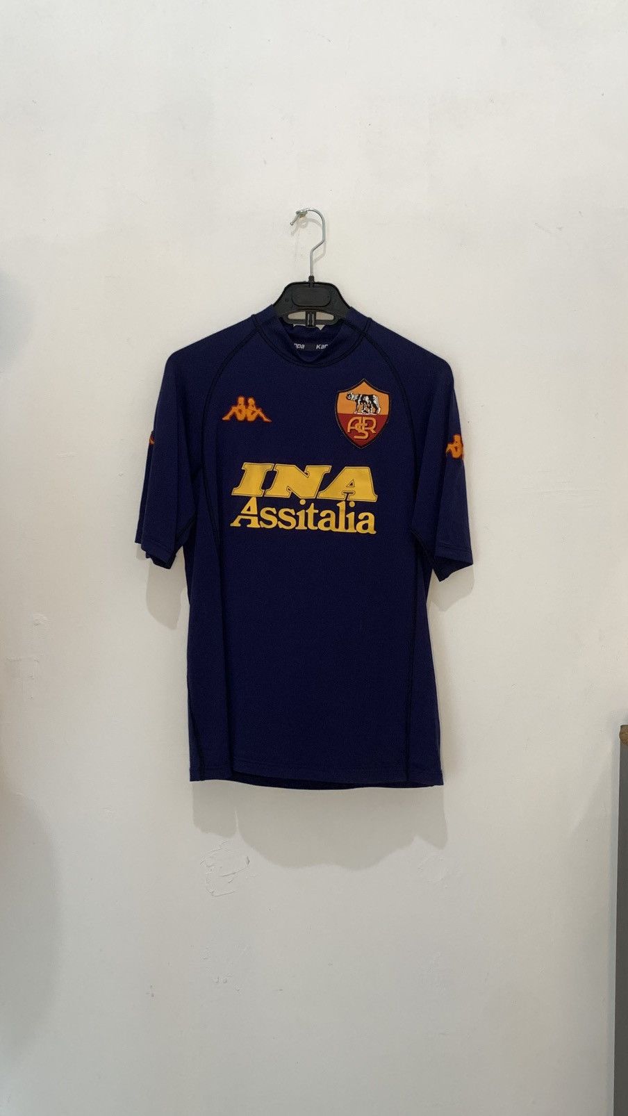 Kappa AS Roma Third Jersey 2000 Rare Vintage Kappa Size US S / EU 44-46 / 1 - 1 Thumbnail