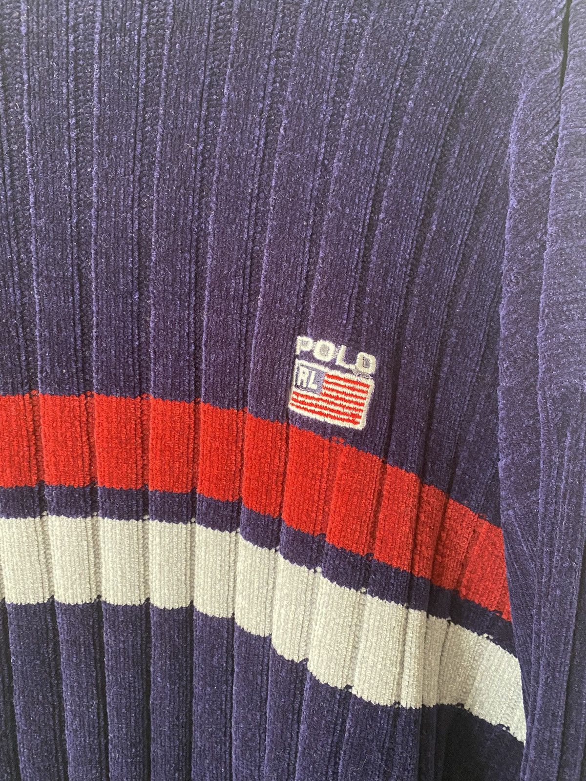 Polo Ralph Lauren Polo by Ralph Lauren Mock Neck Oversized Sweater Size XL Size US XL / EU 56 / 4 - 2 Thumbnail