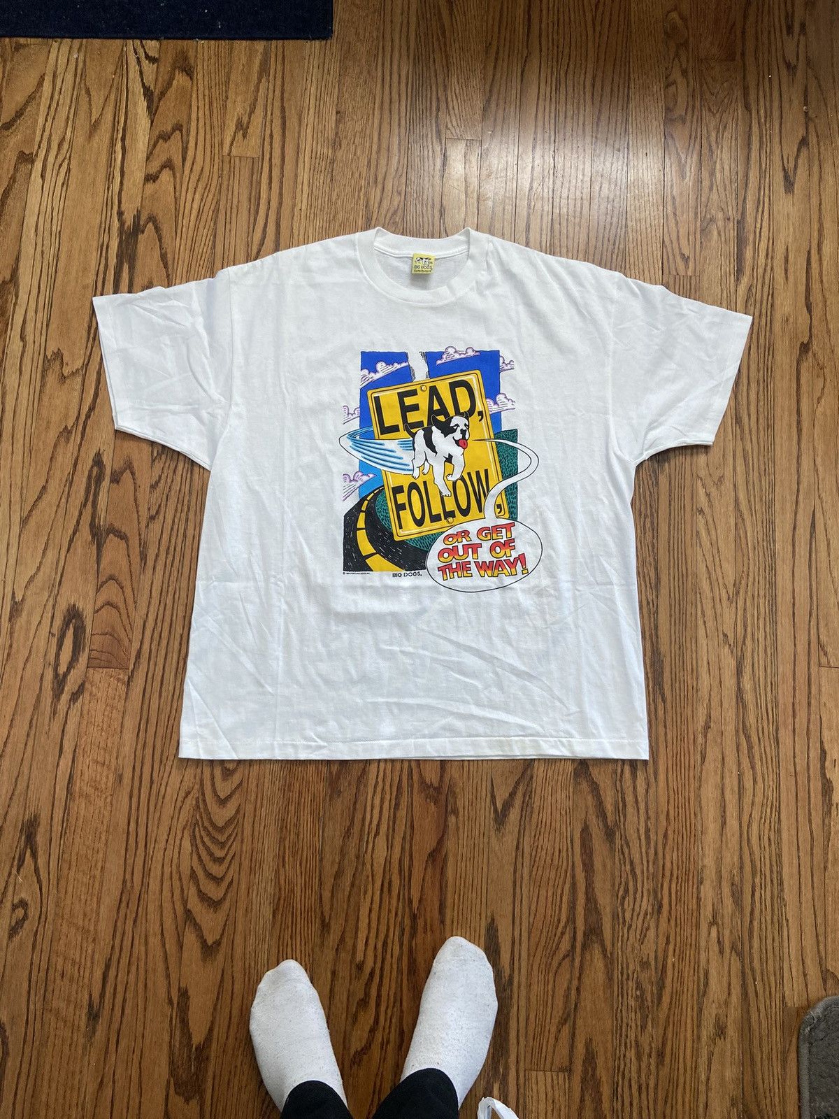 Big Dogs × Vintage Vintage big dogs t shirt Size US XXL / EU 58 / 5 - 1 Thumbnail