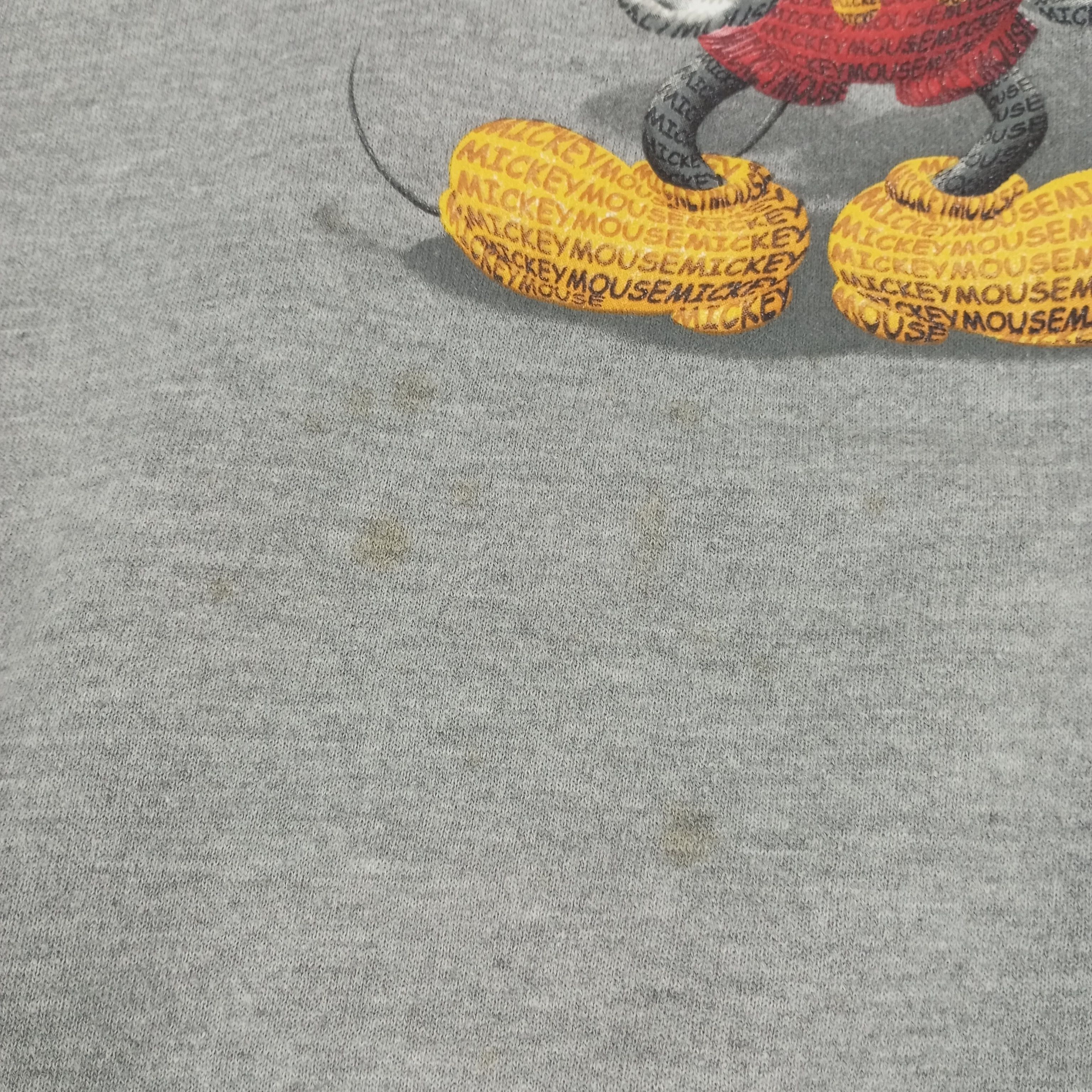 Disney × Mickey Mouse × Vintage Disney Mickey Mouse Cartoon Character Sweatshirt Size US XXL / EU 58 / 5 - 8 Thumbnail