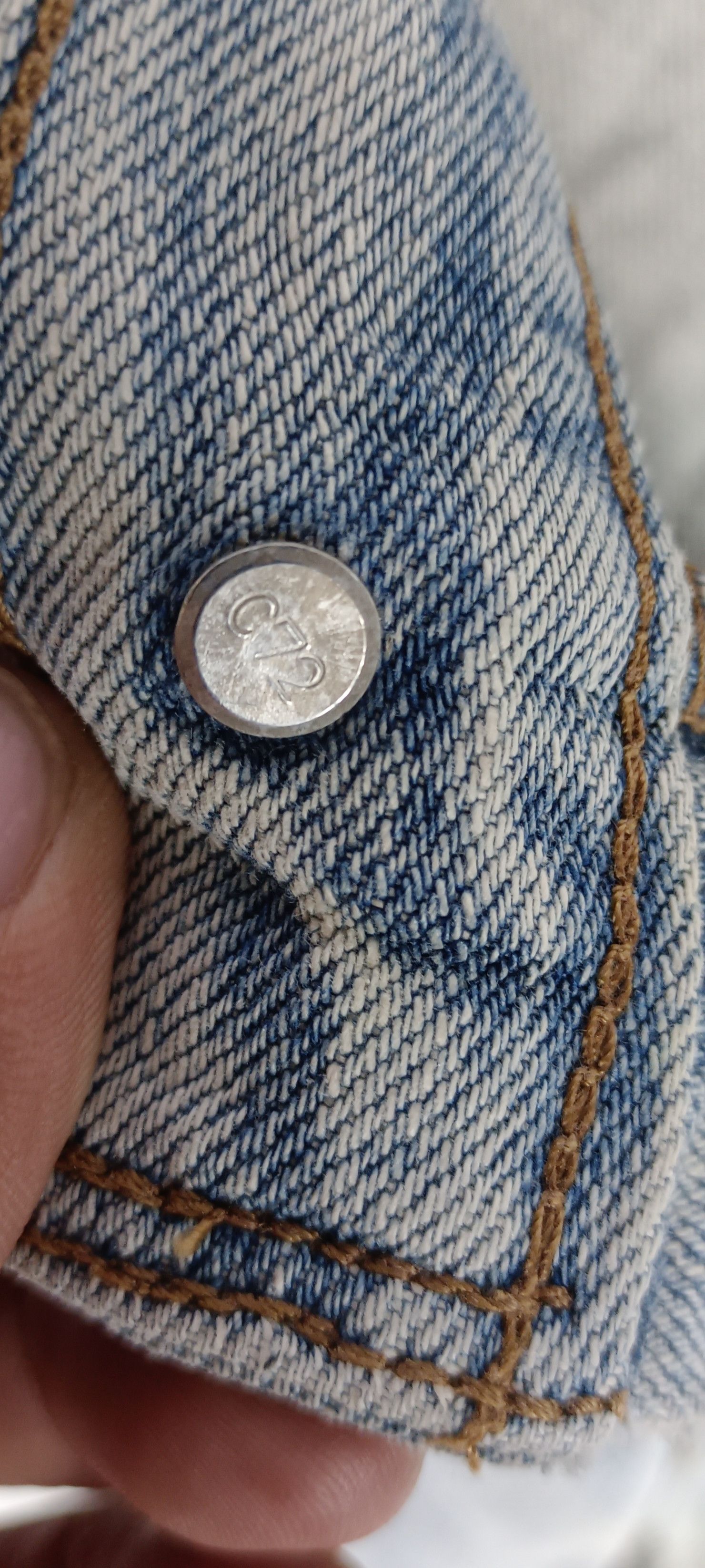 Le Grande Bleu (L.G.B.) × Levi's × Levi's Vintage Clothing Vintage💥 Levi's 533 button C72 single (R) Distressed Size US 32 / EU 48 - 11 Thumbnail