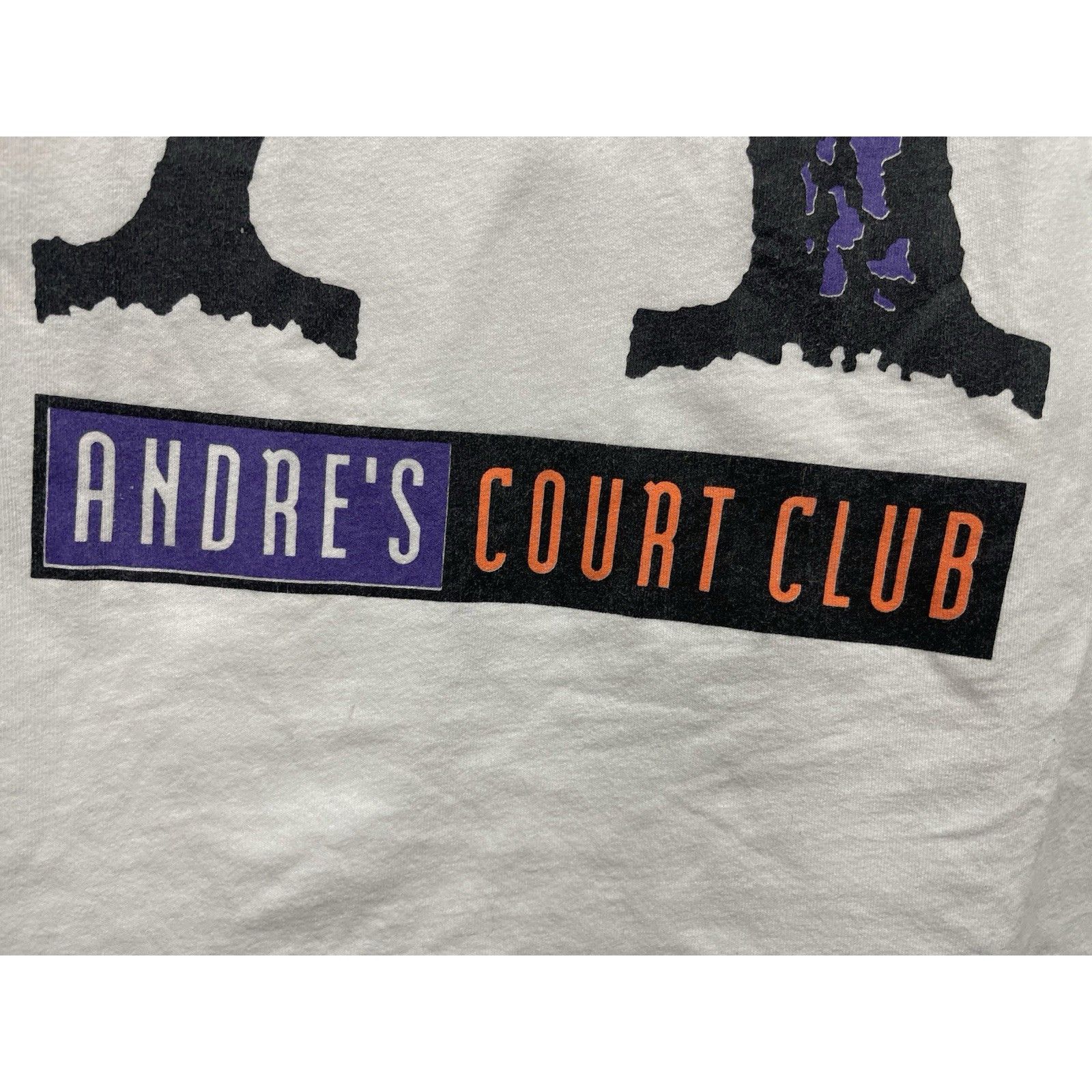 Nike VINTAGE 90S NIKE ANDRE AGASSI COURT CLUB TSHIRT XL SINGLE ST Size US XL / EU 56 / 4 - 9 Thumbnail