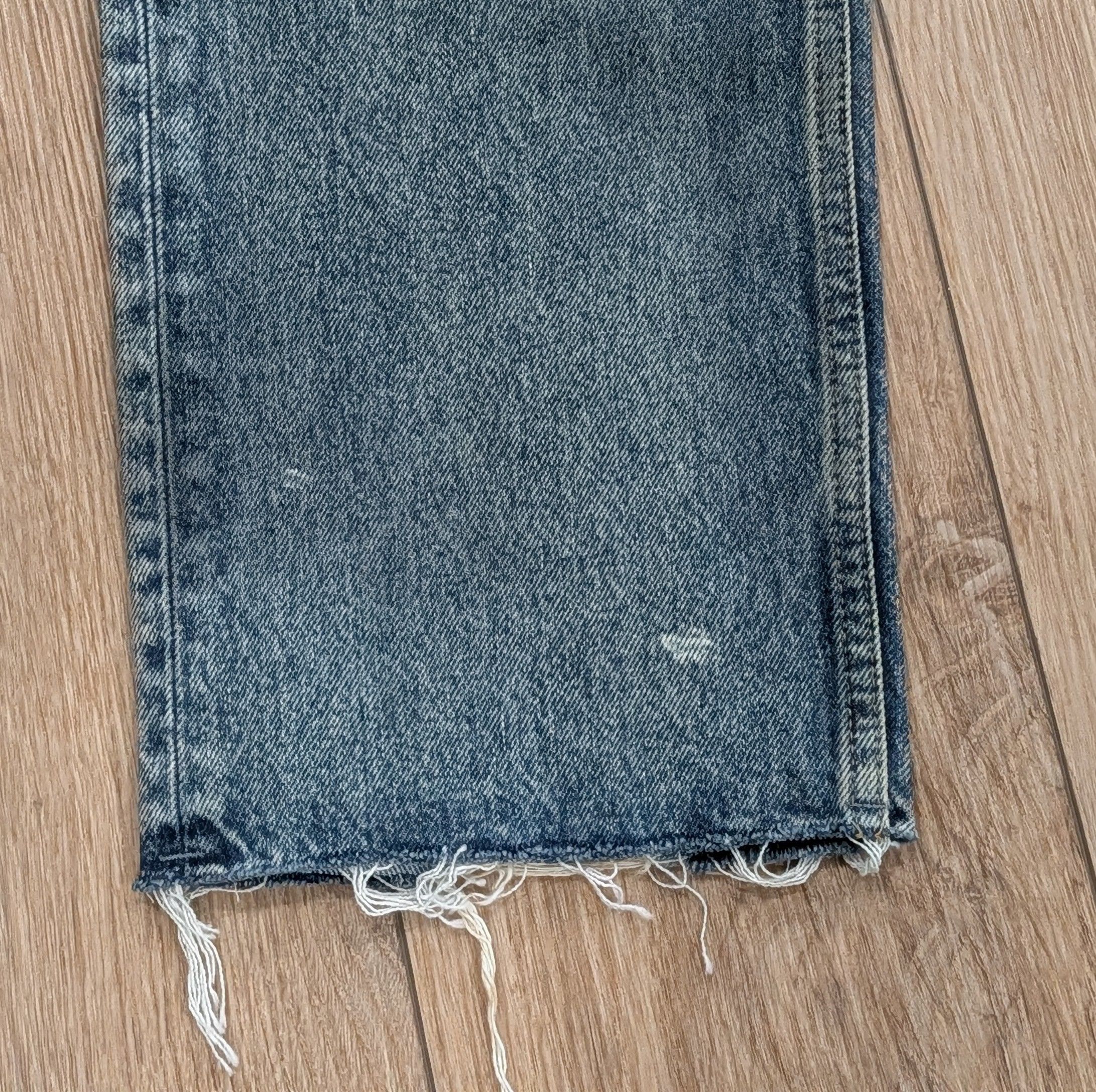 Fear of God FEAR OF GOD Distressed Straight Leg Jeans Vintage Indigo 33 Size US 33 - 10 Thumbnail