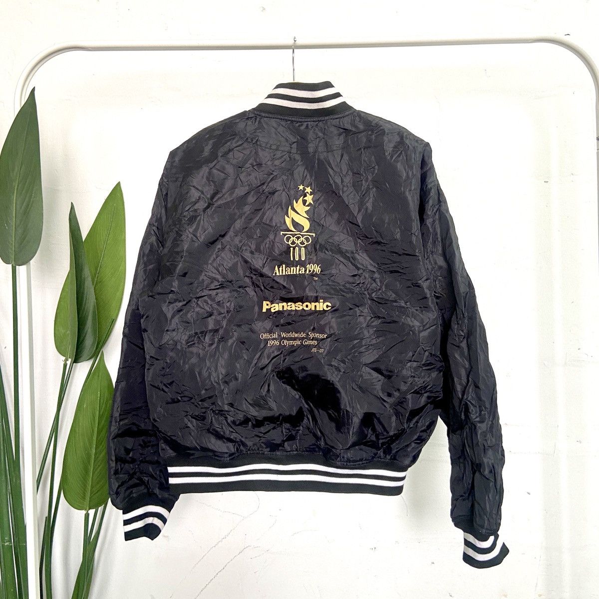 Vintage Vintage Olympic Atlanta USA 1996 Reversible Bomber Jacket | Grailed