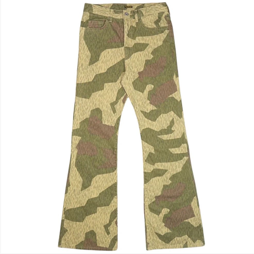 Kapital Kapital Rain Camo 5P Okabellbo Pants Size US 34 / EU 50 - 1 Thumbnail