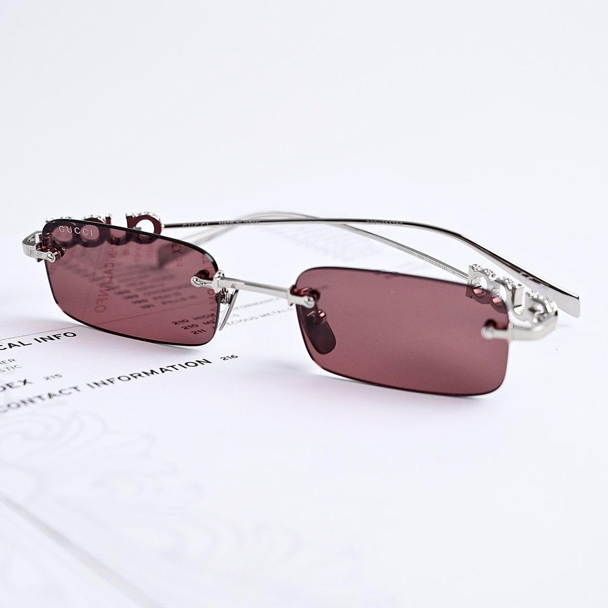 Gucci GUCCI GG1808S SUNGLASSES Size ONE SIZE - 9 Thumbnail