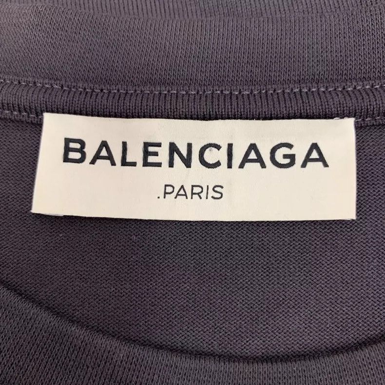 Balenciaga Balenciaga Black Cotton Short Sleeve TShirt-2505 Size US L / EU 52-54 / 3 - 5 Thumbnail