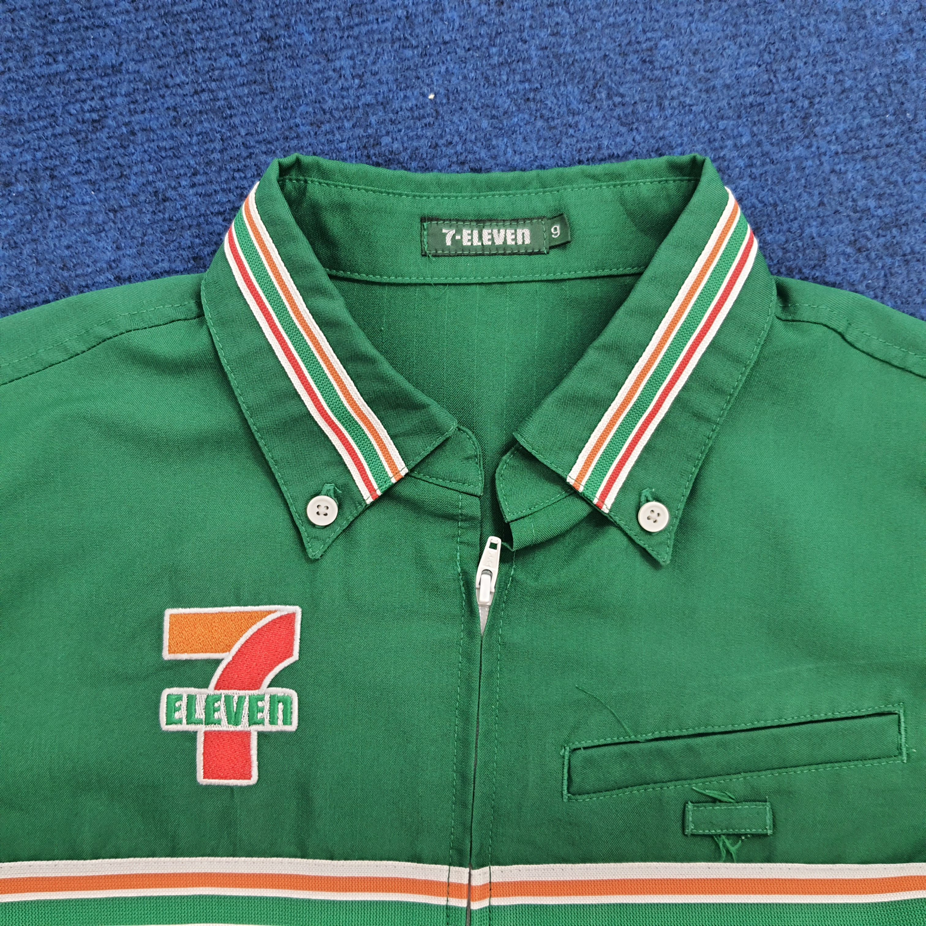 Japanese Brand 7 Eleven Worker Shirt Jacket Size US S / EU 44-46 / 1 - 5 Thumbnail