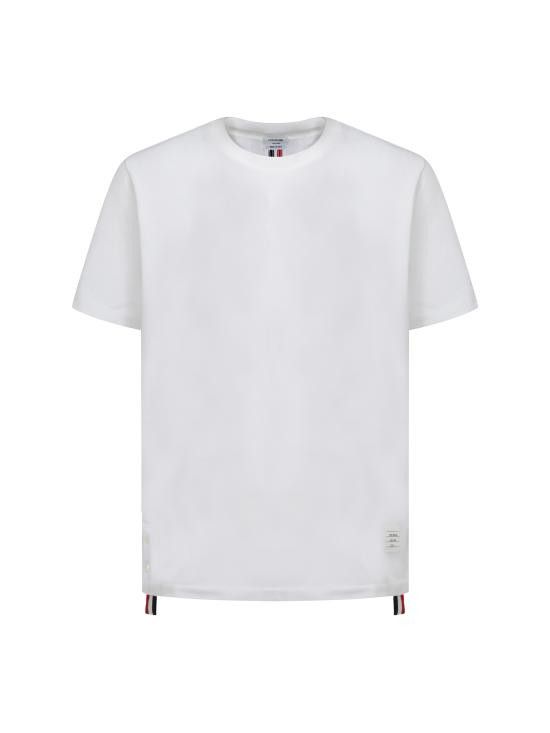 Thom Browne THOM BROWNE Men T-Shirts MJS056A00050 100 WHITE Size US M / EU 48-50 / 2 - 1 Thumbnail