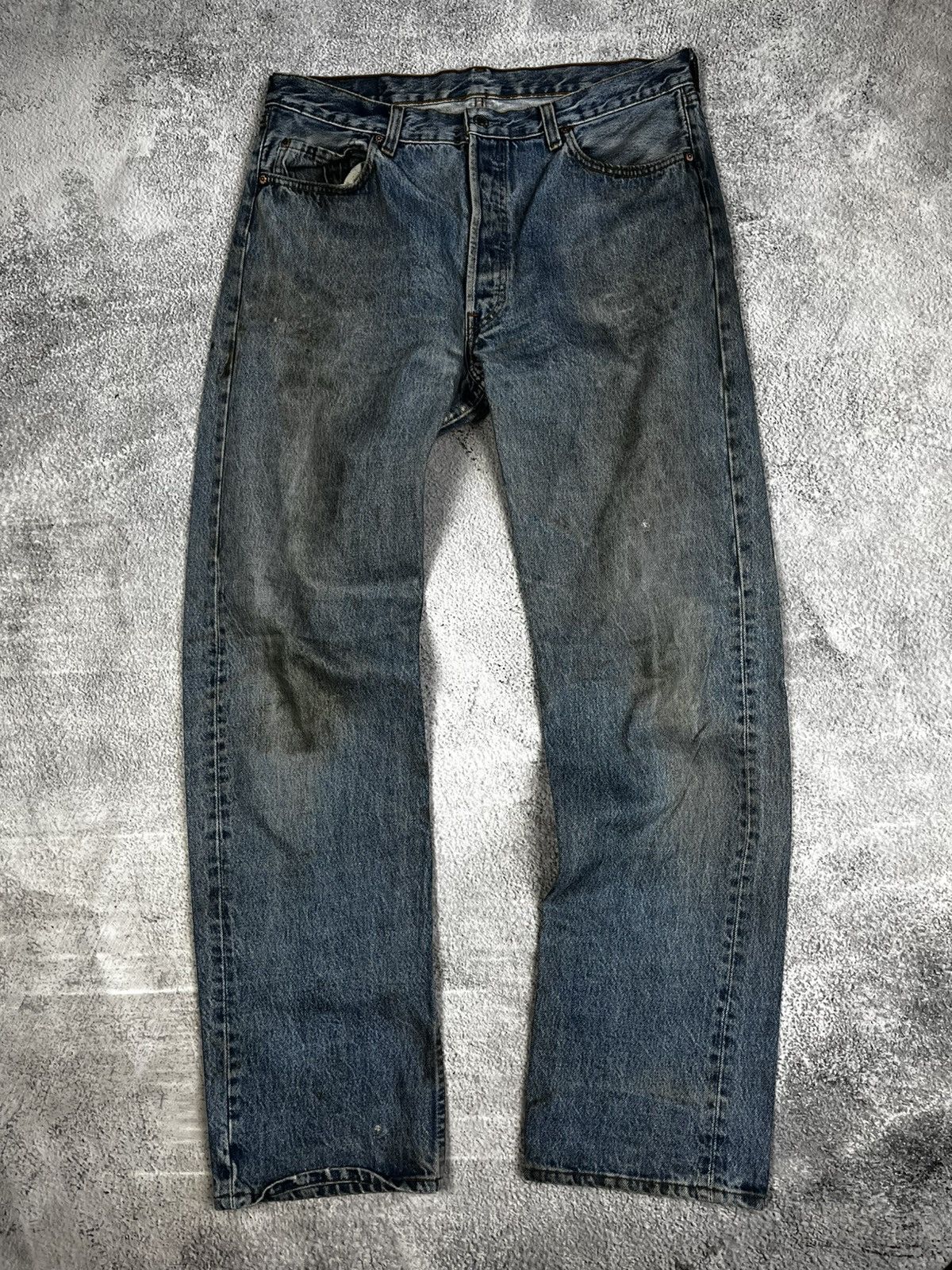 Levi's Vintage Clothing Levis denim pants vintage made USA size 36/34 Size US 36 / EU 52 - 2 Thumbnail