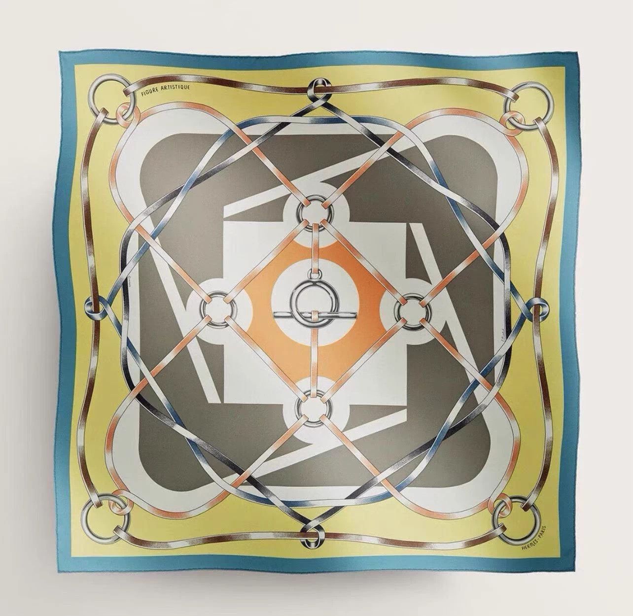Hermes Hermès Artistic Silk Scarf 90x90 AE874 Size ONE SIZE - 1 Thumbnail