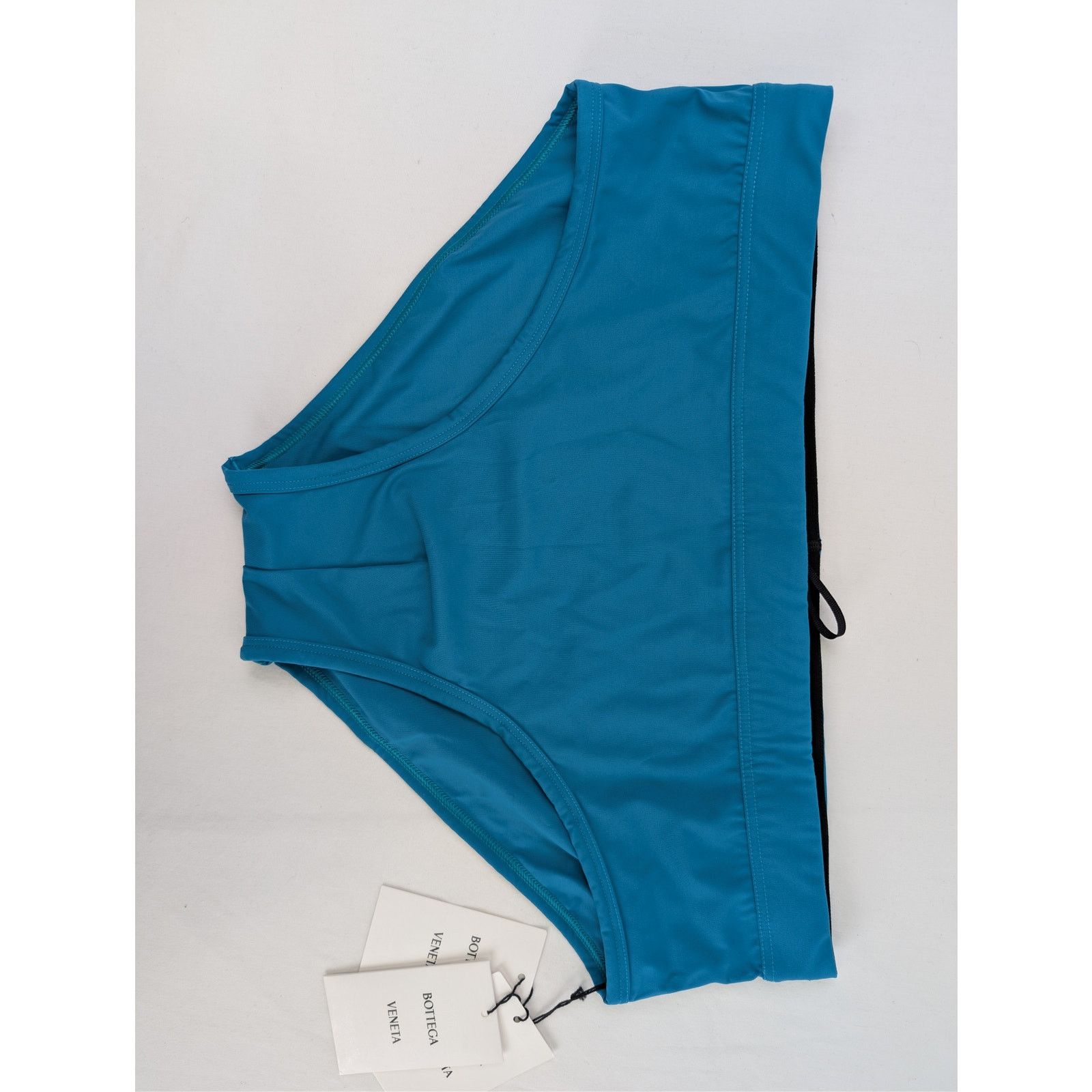 Bottega Veneta o1rshd1 Stretch Interlock Nylon Swimwear Man Short in Blue Size US 36 / EU 52 - 2 Thumbnail