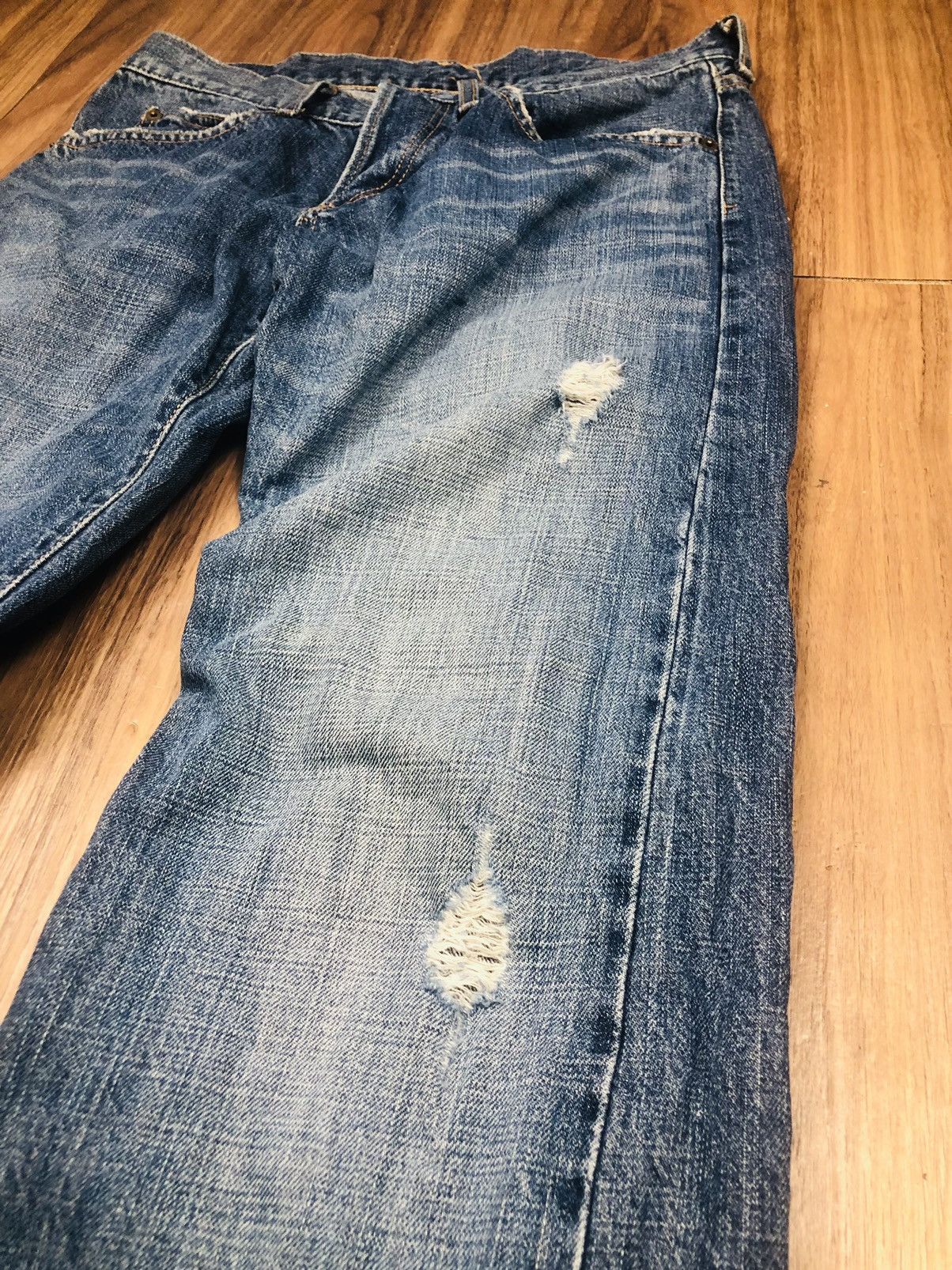 Other Material Boy Distress Jeans (35) Size US 31 - 8 Thumbnail