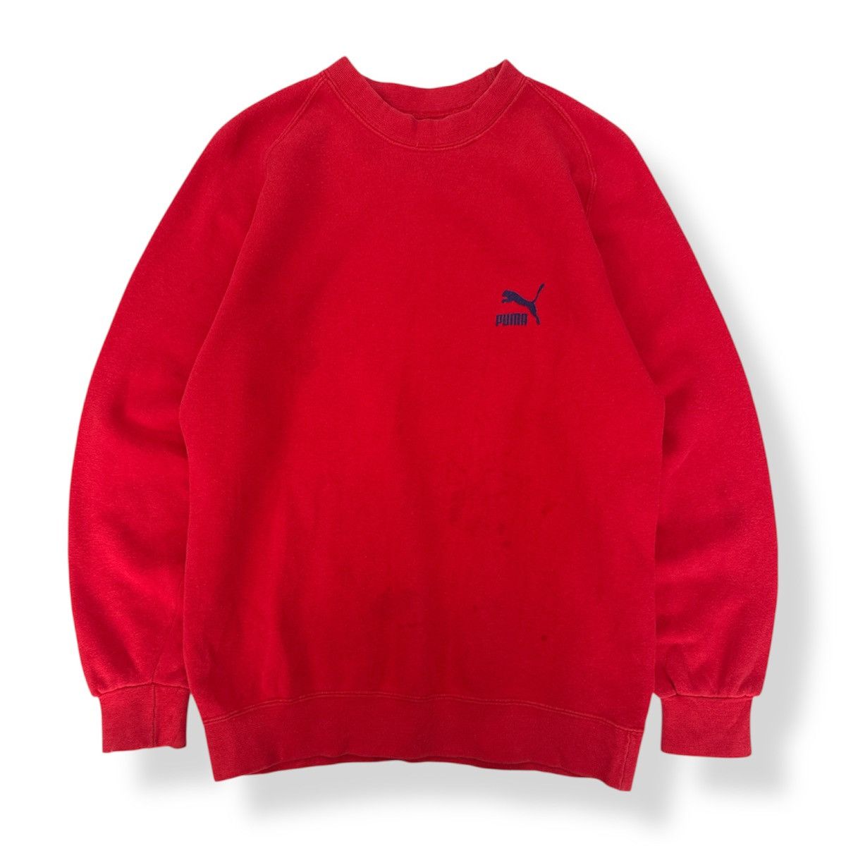 Puma 🔥 Vintage Japan Puma sport Distressed Sweatshirt Size US S / EU 44-46 / 1 - 1 Thumbnail