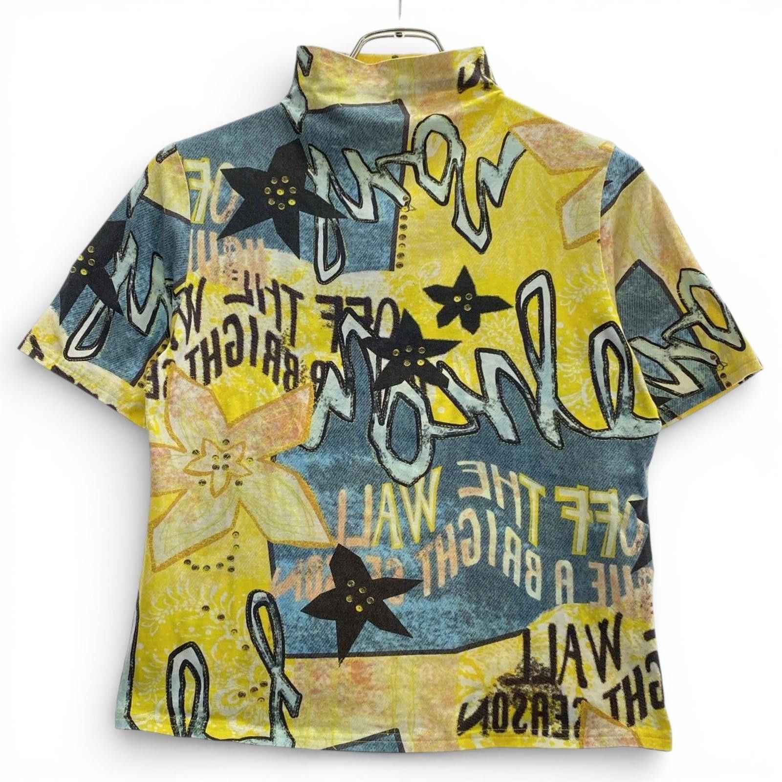 Jean Paul Gaultier Jean Paul Gaultier - Graphic Print Short Sleeve Top Size M / US 6-8 / IT 42-44 - 1 Thumbnail