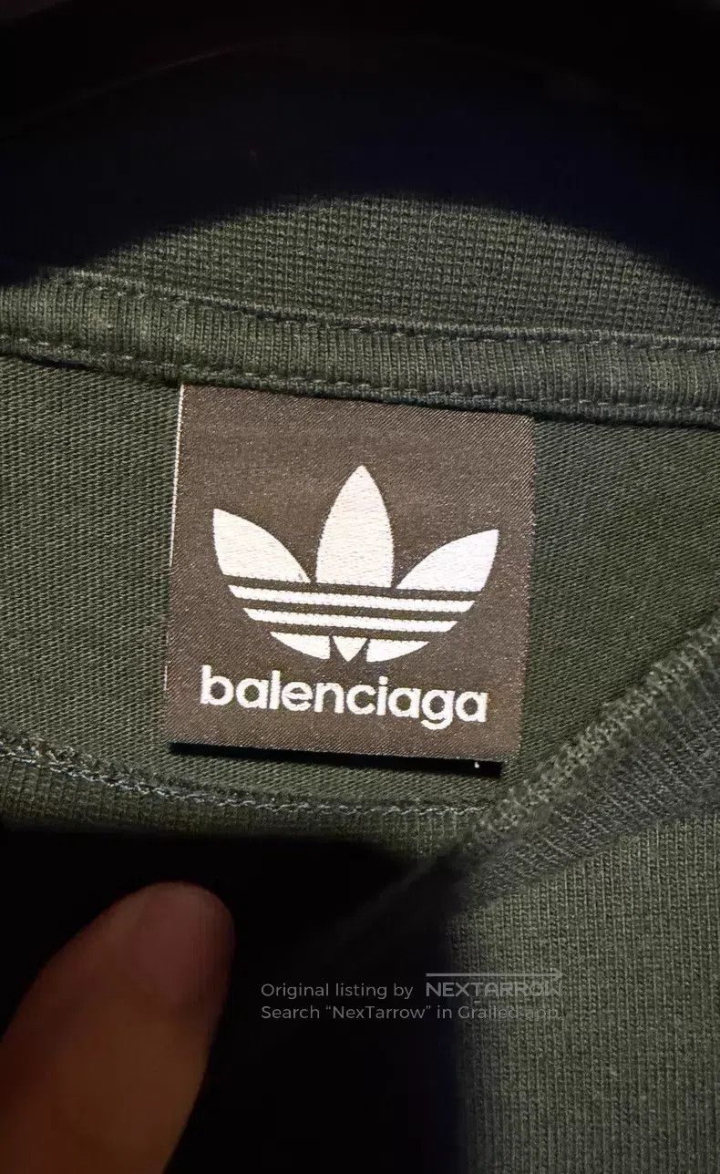 Balenciaga Balenciaga Logo Letter Print Round Neck Short Sleeve T-Shi Size US M / EU 48-50 / 2 - 3 Thumbnail