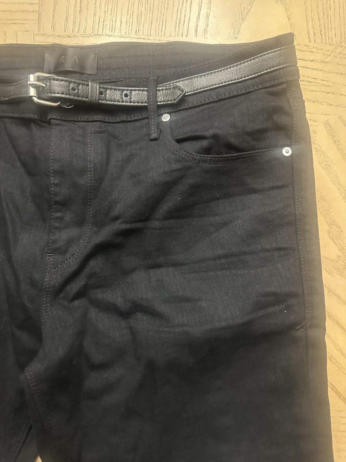 Rta RTA's Bryant Black jeans size 34/34 made with Japanesedenim Size US 34 / EU 50 - 4 Thumbnail