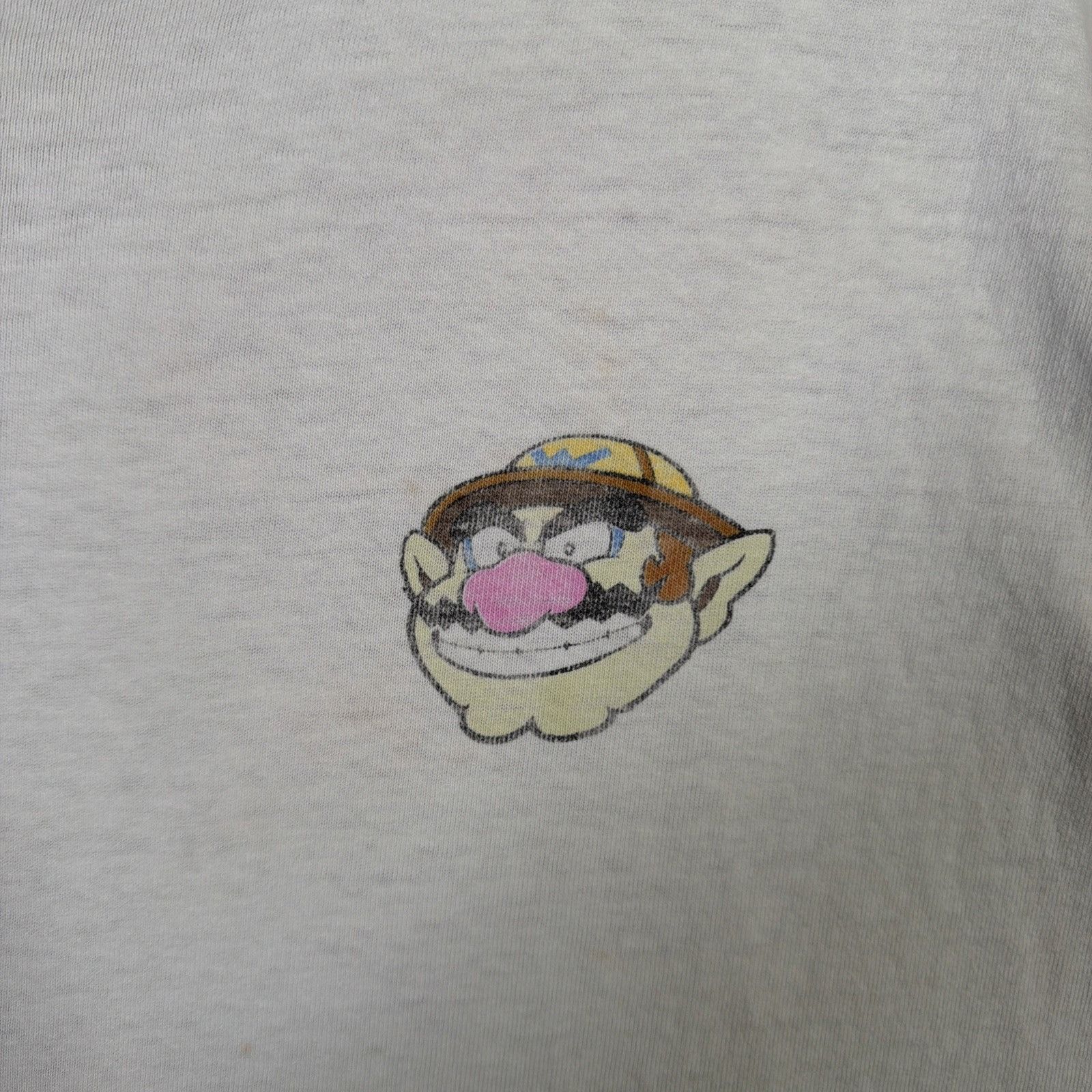 Nintendo Vintage Super Mario World 3 Shirt XL White 90s Wario Cartoon Size US XL / EU 56 / 4 - 3 Thumbnail