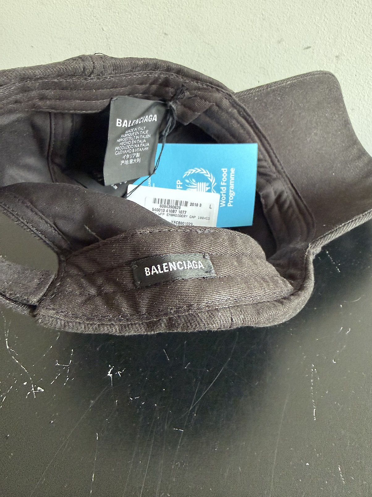 Balenciaga New Winter 18 WFP World Food Programme Cap (L) 59 CM Size ONE SIZE - 8 Thumbnail