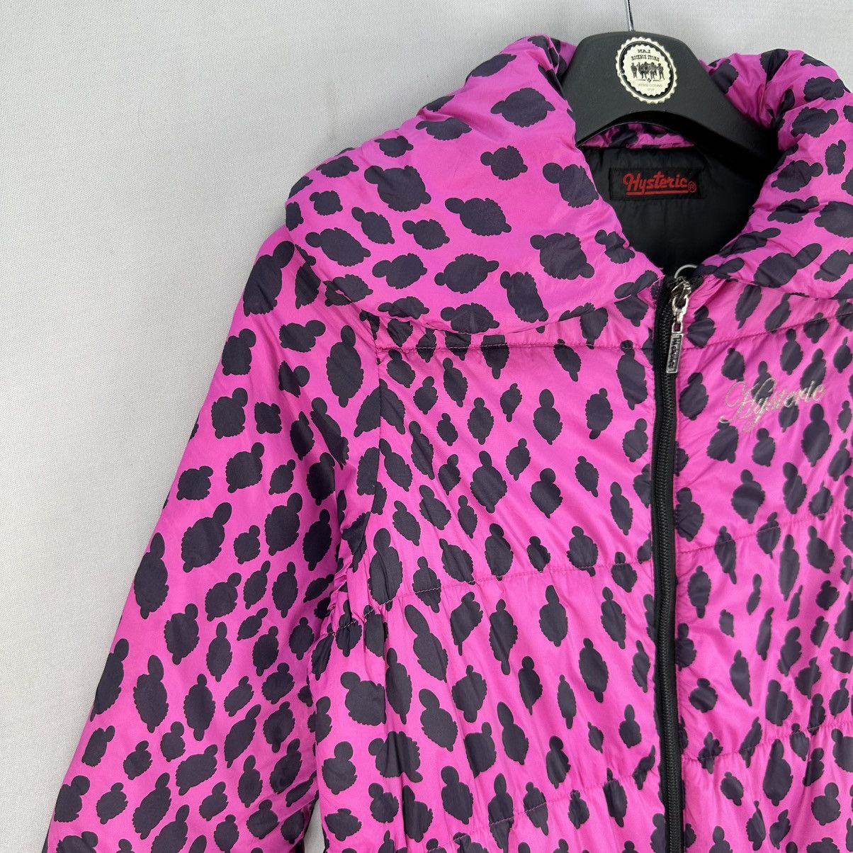 Hysteric Glamour Hysteric Glamour Mini Puffer Leopard Black Pink Jacket Size XS / US 0-2 / IT 36-38 - 3 Thumbnail