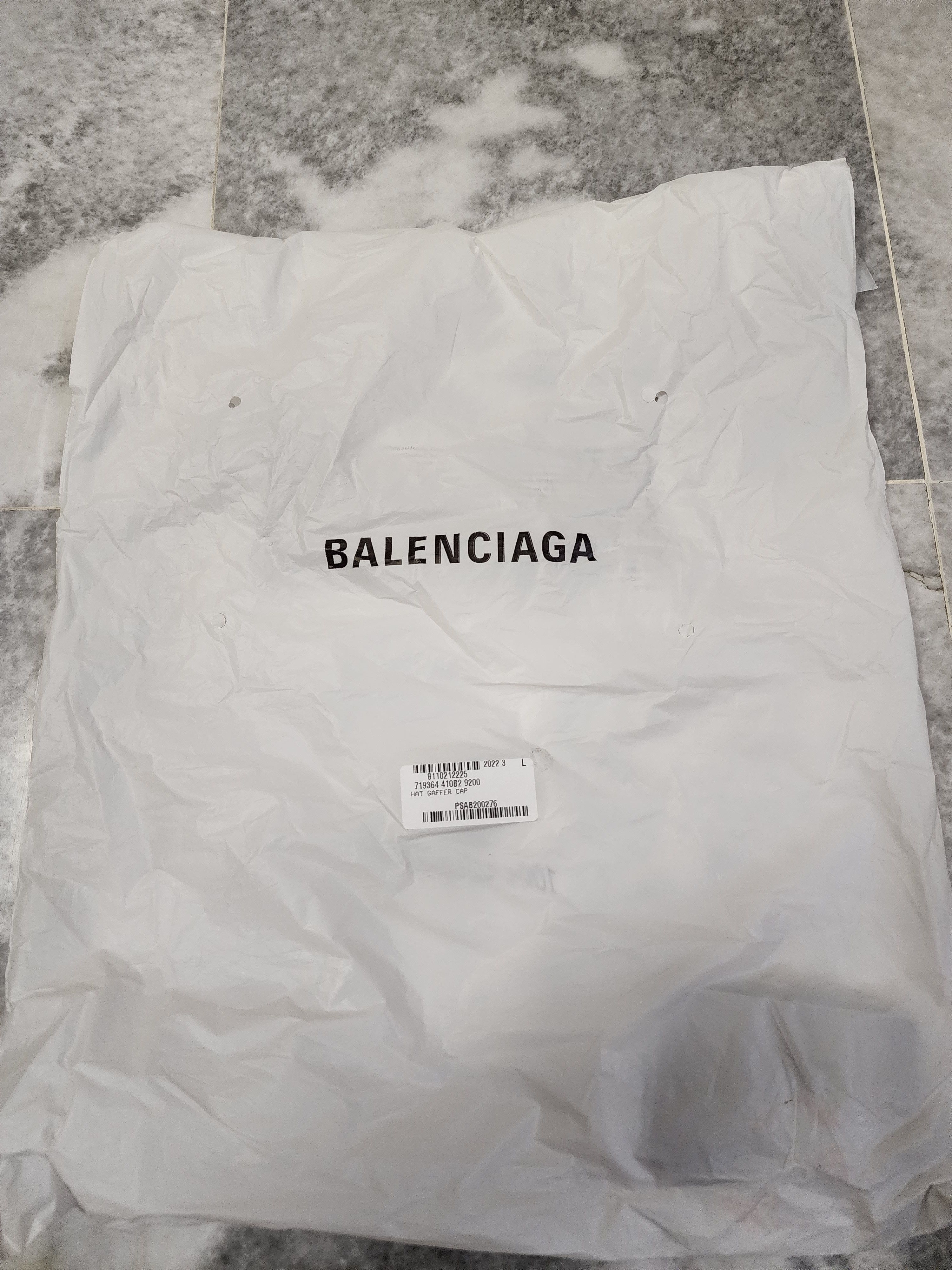Balenciaga Gaffer Logo Cap Size ONE SIZE - 13 Thumbnail