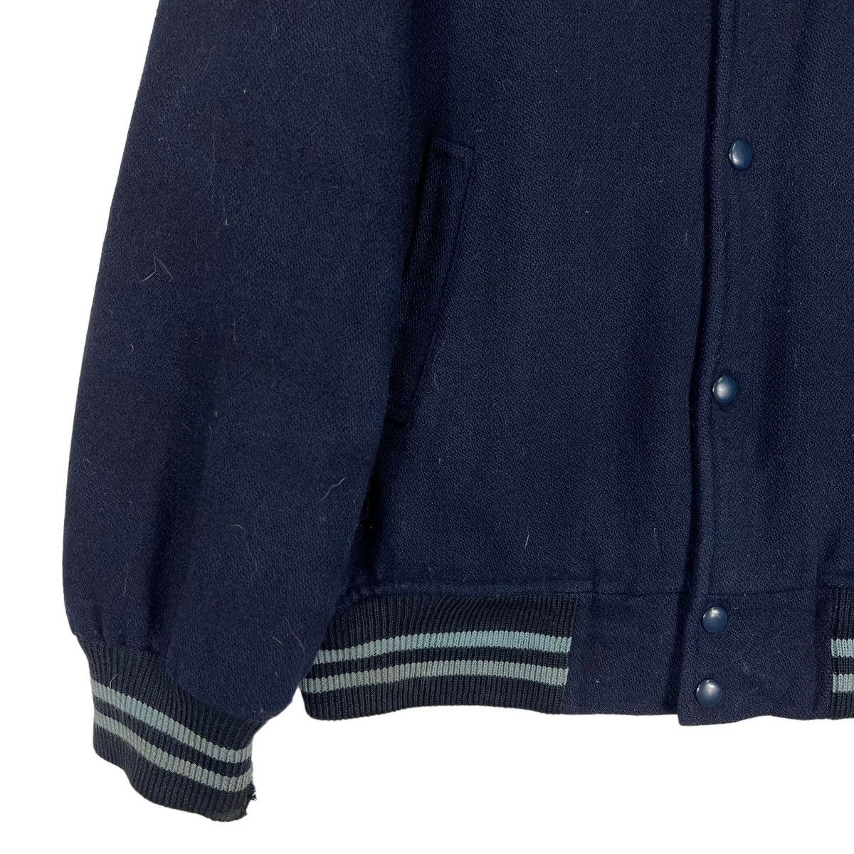 Japanese Brand 🔥 VINTAGE GQ FORD VARSITY BOMBER JACKET Size US L / EU 52-54 / 3 - 3 Thumbnail