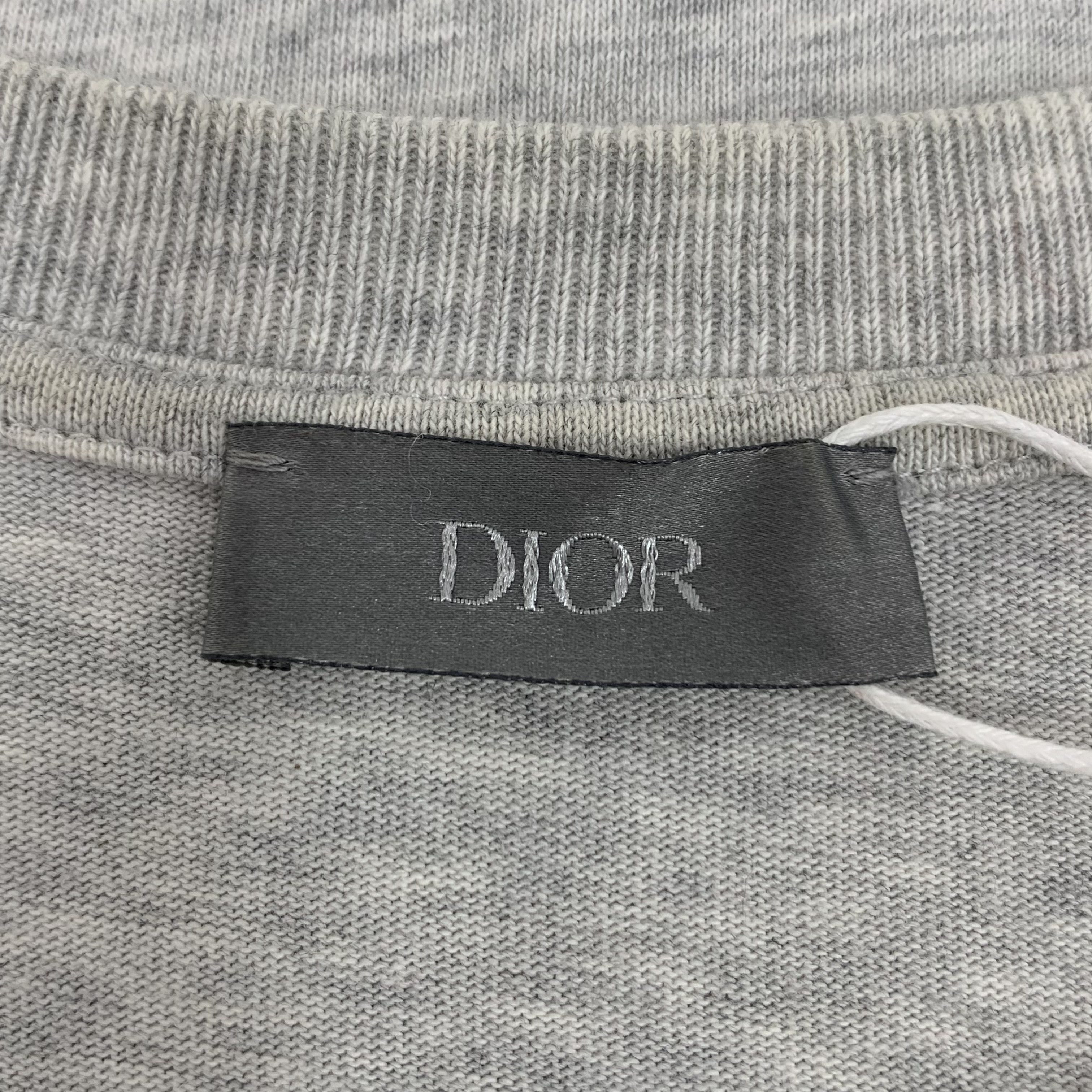 Dior Dior CD Logo T-Shirt Grey (S) Size US S / EU 44-46 / 1 - 5 Thumbnail