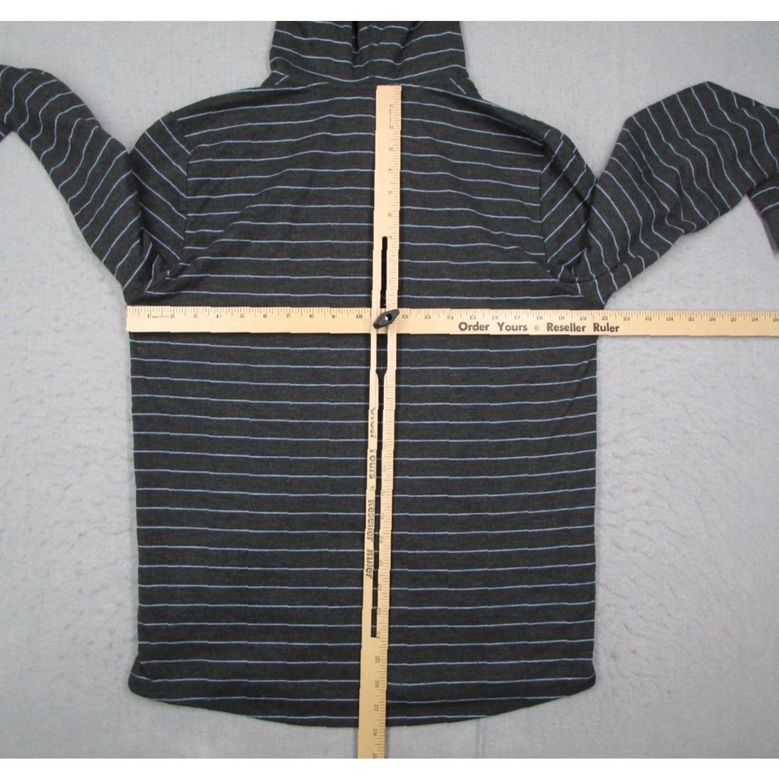 Marine Layer Marine Layer Hoodie Mens Medium Gray Double Knit Long Sleeve Pullover Beach Work Shirt Size US M / EU 48-50 / 2 - 6 Thumbnail