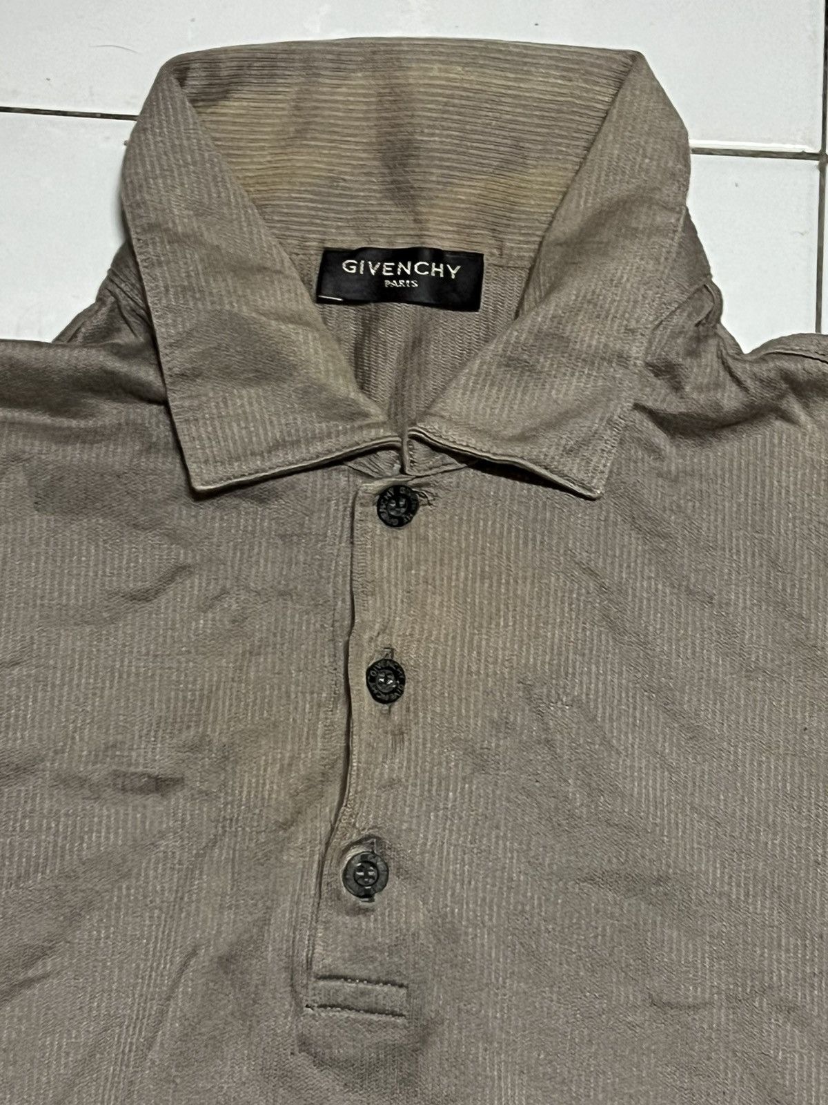Givenchy Givenchy paris polo shirts button up vtg man Size US S / EU 44-46 / 1 - 2 Thumbnail
