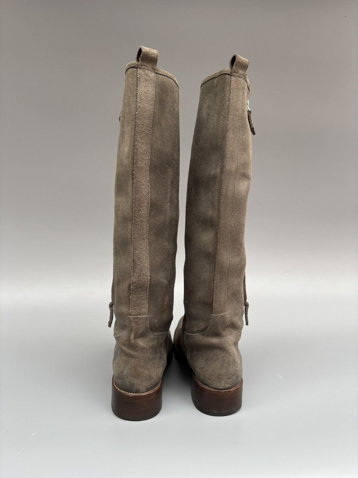 Hermes F/W 2000 Hermes by Margiela Distressed Knee High Boots Size US 8 / IT 38 - 3 Thumbnail