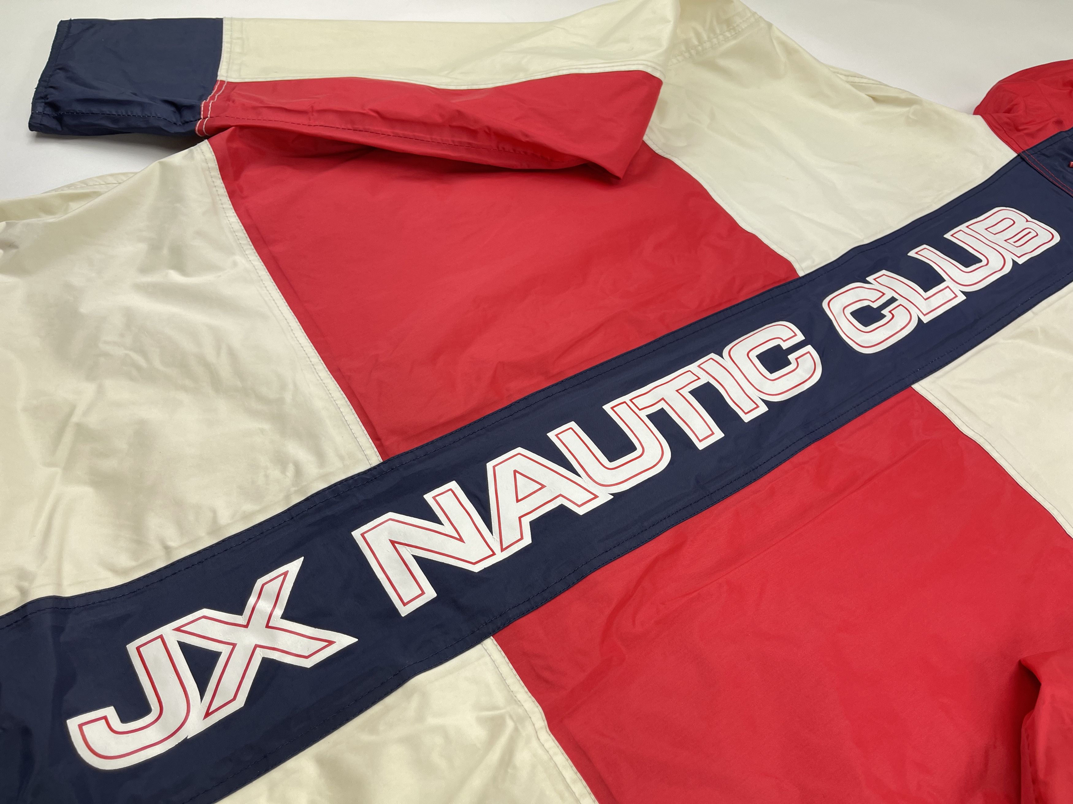 Vintage Jeantex Nautic Club jacket, vintage sailing windbreaker, XL Size US XL / EU 56 / 4 - 5 Thumbnail