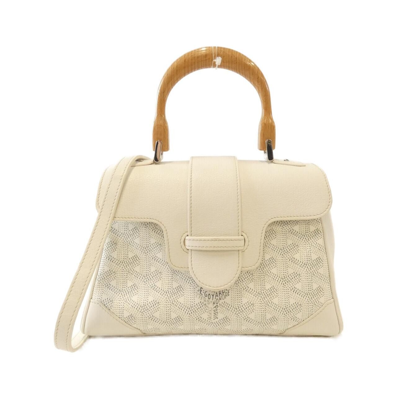 Goyard Goyard Goyard Saigon Coated Canvas Calf Handbag Leather Handbag DUTY FREE for USA Size ONE SIZE - 1 Thumbnail