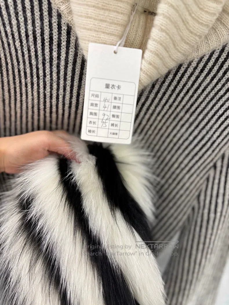 Fendi Fendi Striped High-End Dress Size XS / US 0-2 / IT 36-38 - 3 Thumbnail