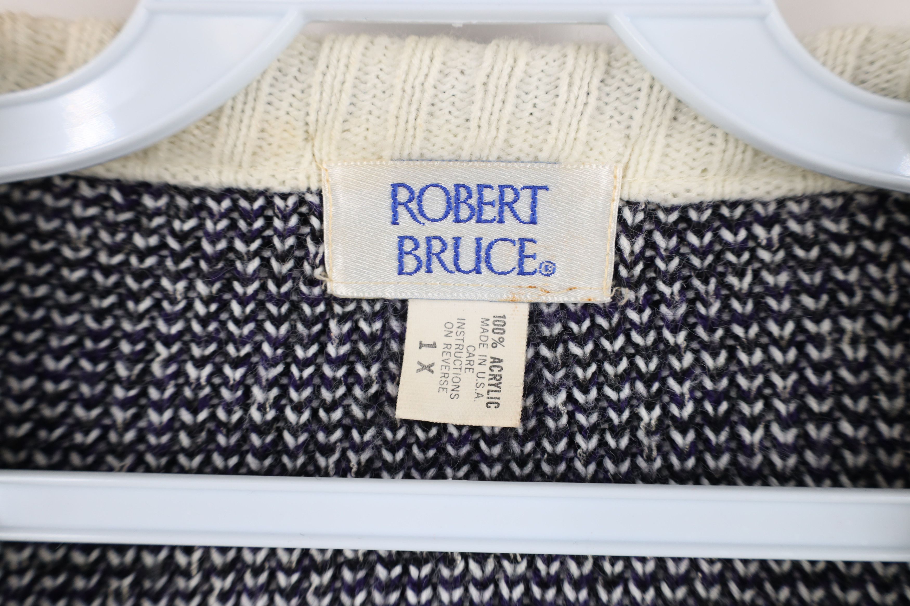 Vintage Vintage 90s Streetwear Fair Isle Geometric Knit Sweater USA Size XL / US 12-14 / IT 48-50 - 7 Thumbnail