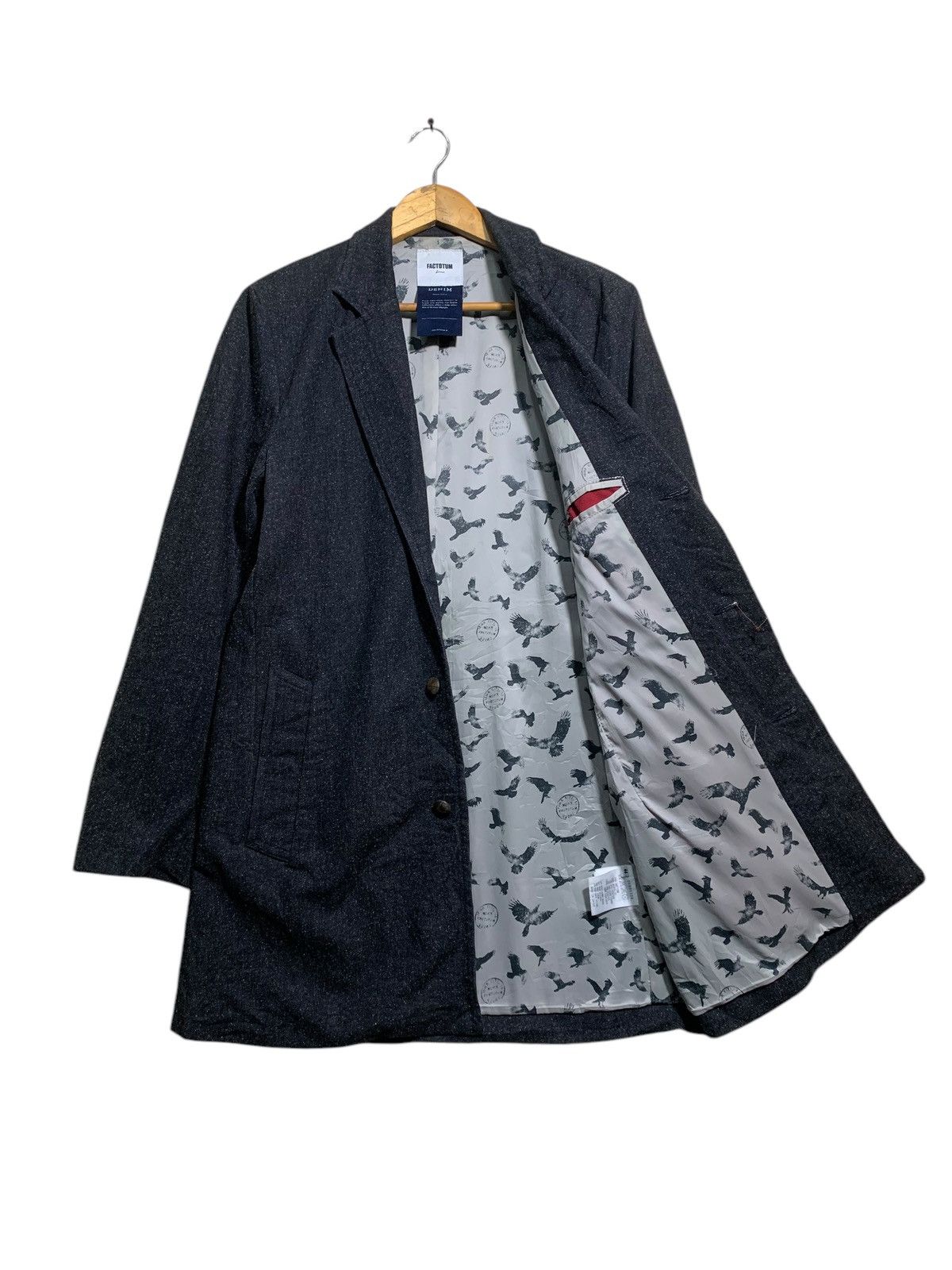 FACTOTUM × Sophnet. 🔥FACTOTUM DENIM JACKETS DARK BLUE Size US M / EU 48-50 / 2 - 1 Thumbnail