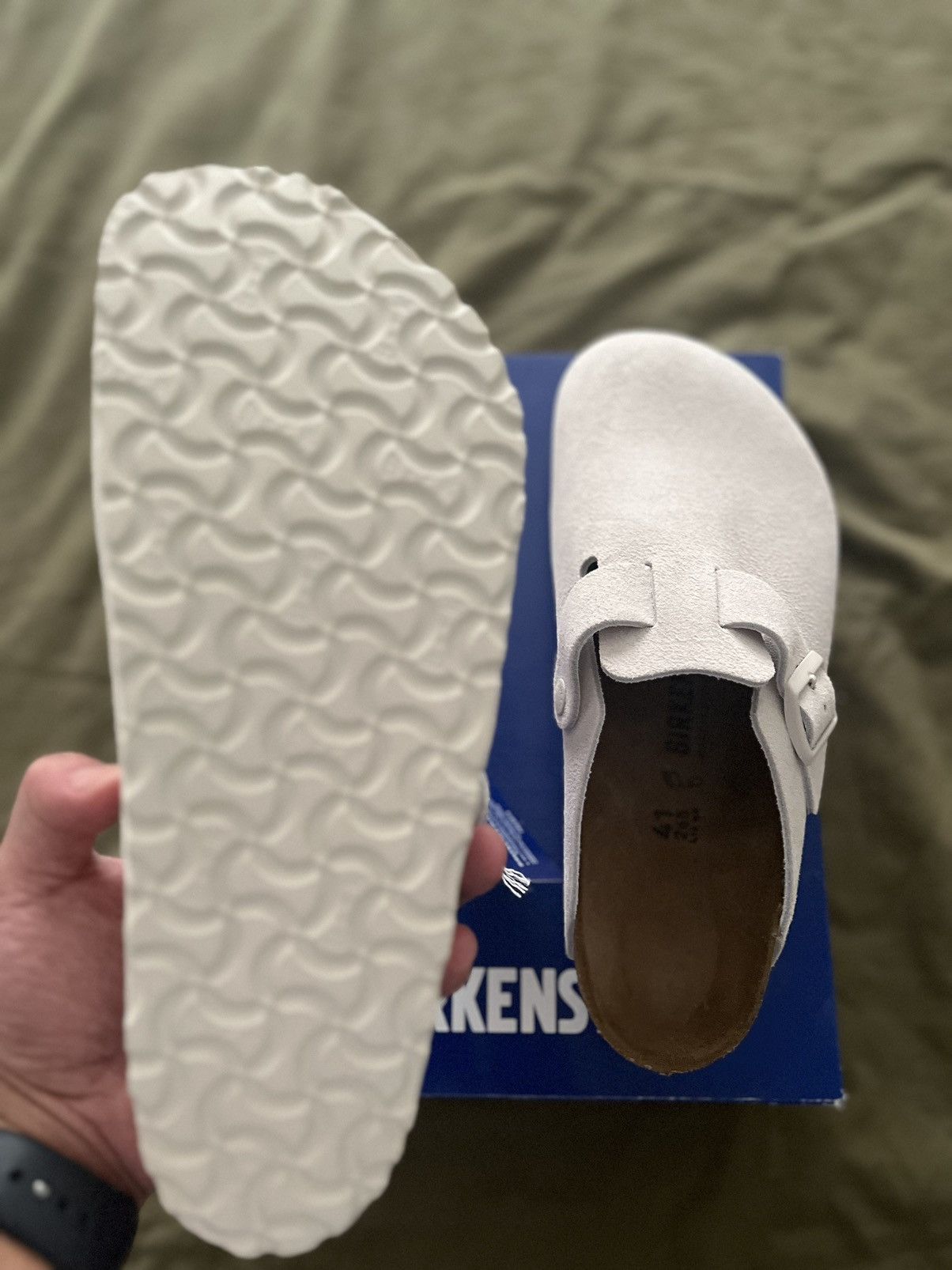 Birkenstock Birkenstock clogs Antique White Size US 8 / EU 41 - 4 Thumbnail