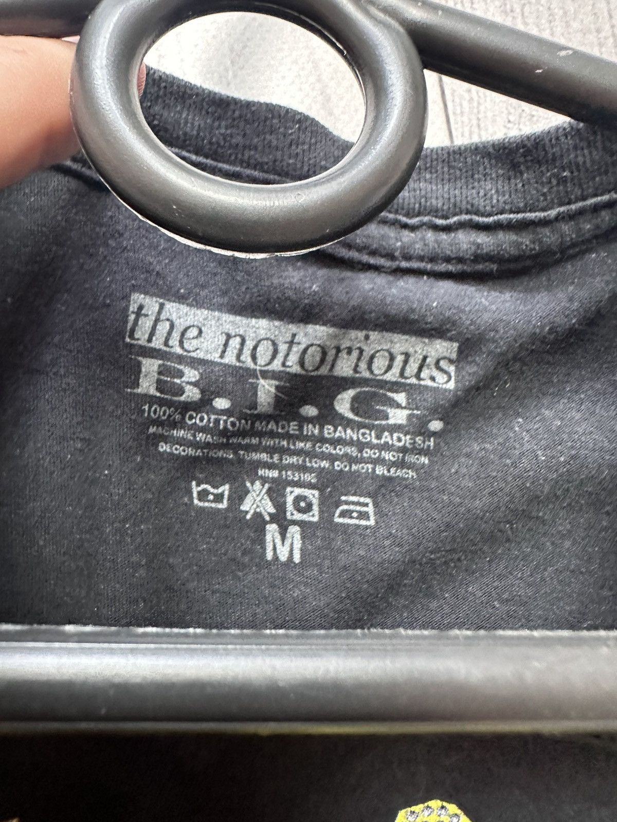 Rap Tees × Vintage Vintage The notorious Big rap tee big logo king of rap Size US M / EU 48-50 / 2 - 3 Thumbnail