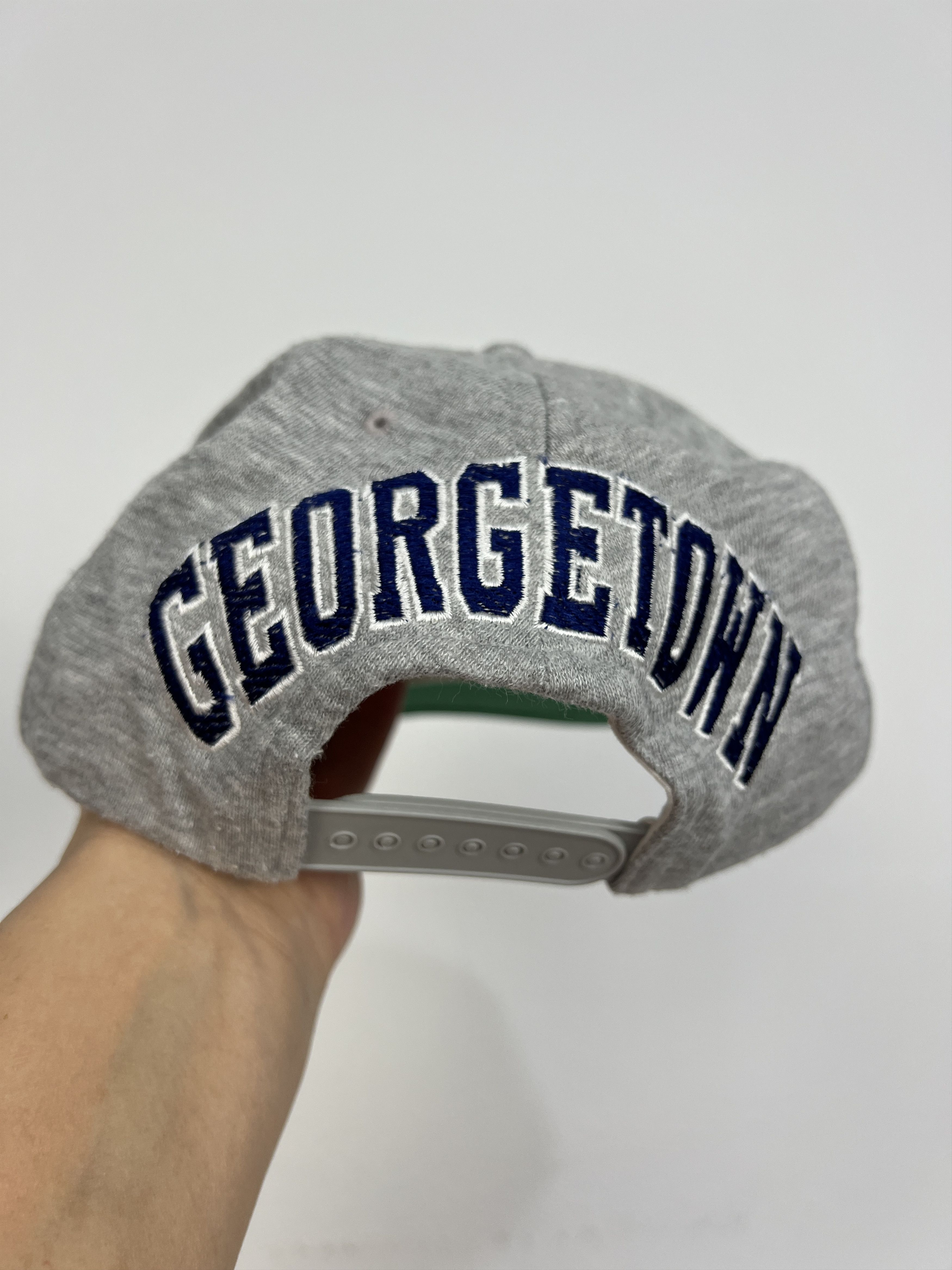 Vintage Georgetown Hoyas NCAA Cap Hat Snapback Basketball Rare Adult Size ONE SIZE - 4 Thumbnail