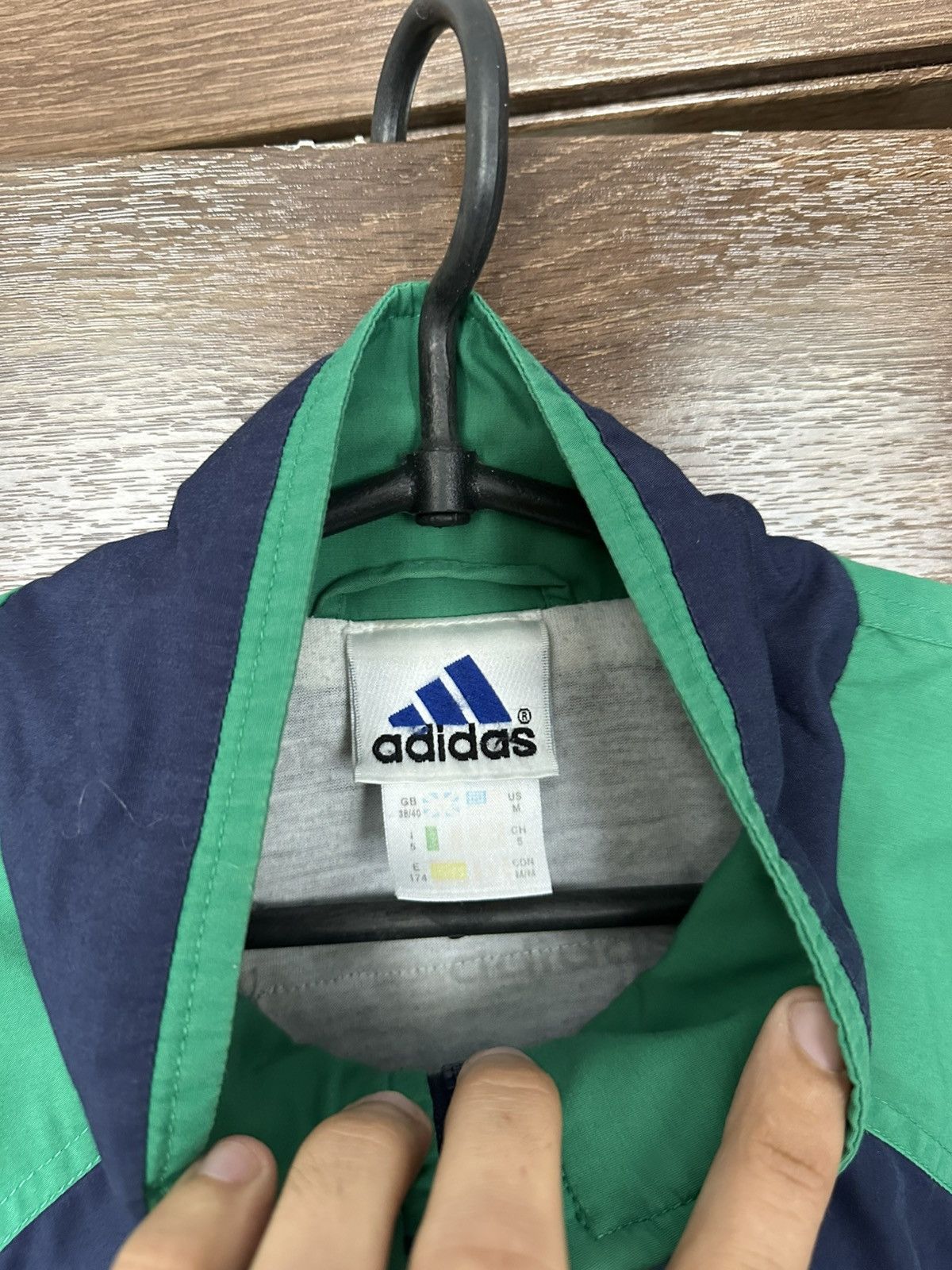 Adidas Werder Bremen Adidas Vintage Zip Jacket 90s Size US M / EU 48-50 / 2 - 11 Thumbnail