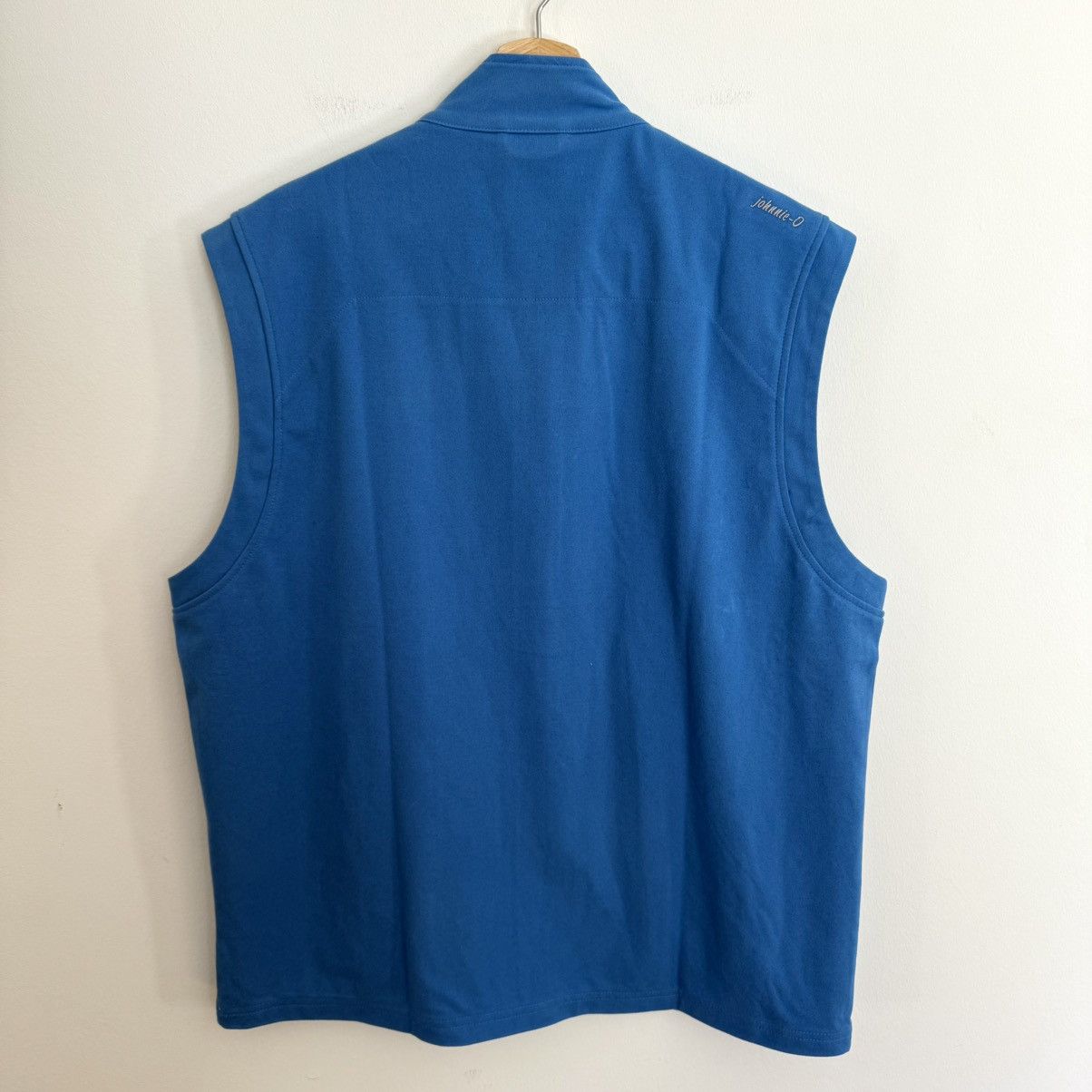 johnnie-O Johnnie-O Liberty Blue Full Zip Knockdown Vest Size US L / EU 52-54 / 3 - 3 Thumbnail