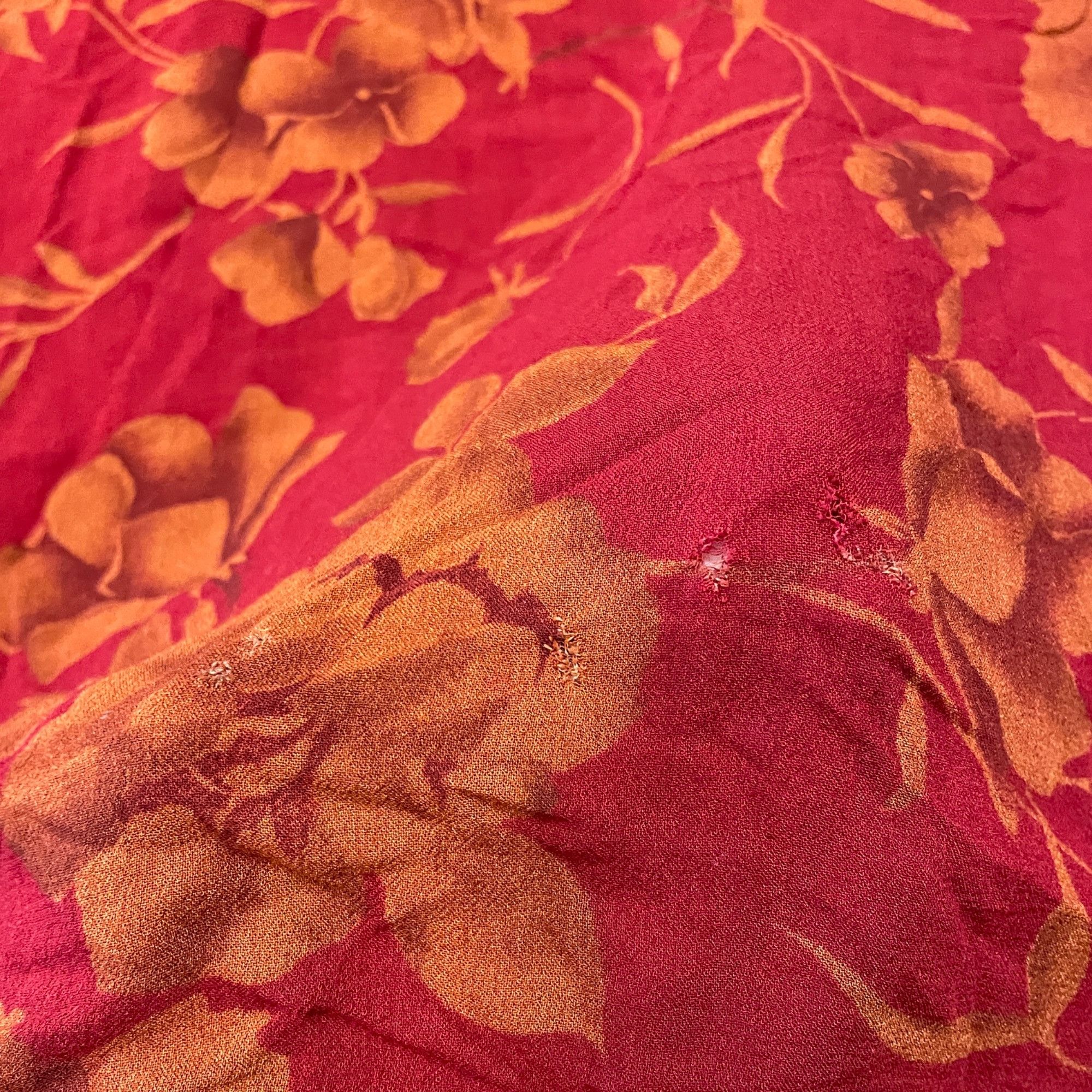 Other M - Vintage Koocher Floral Skirt Size 34" / US 12 / IT 48 - 3 Thumbnail