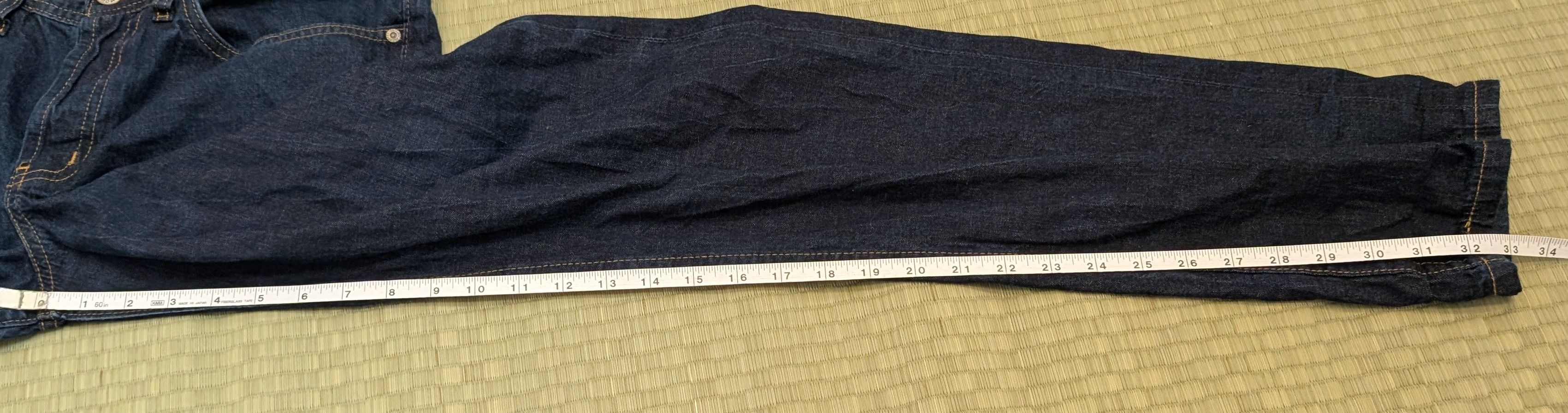 Naked & Famous Naked & Famous Featherweight Dungaree Selvedge Weird Guy Size US 33 - 5 Thumbnail
