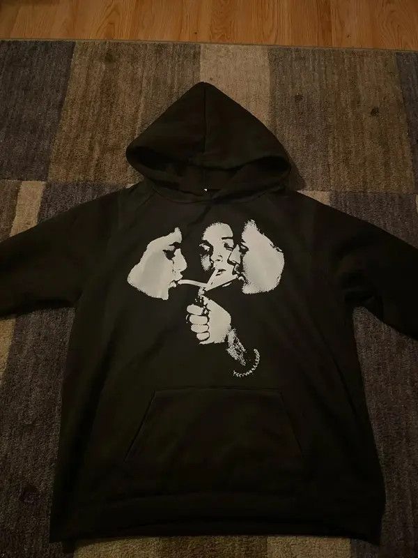 VIBE Y2K American Style Hoodies Sweatshirt Korean Loose Paired Size US L / EU 52-54 / 3 - 3 Thumbnail