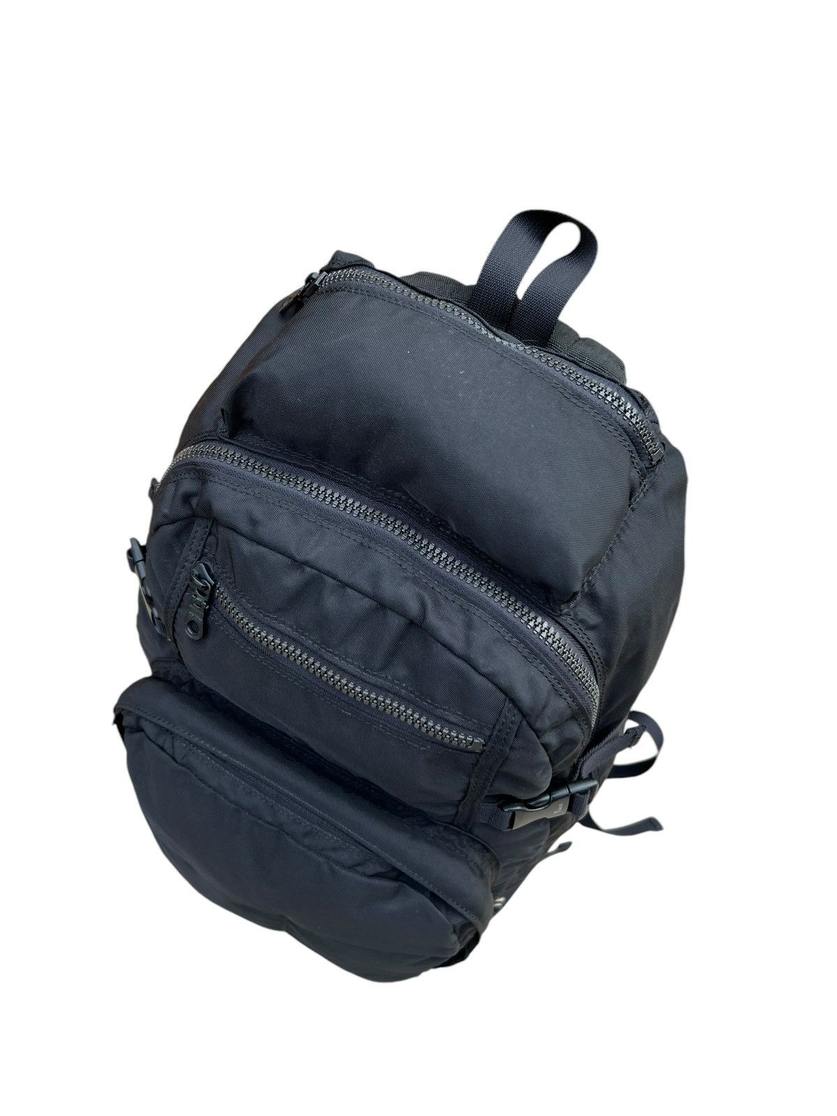Yohji Yamamoto Vintage Yohji Yamamoto Y’saccs Black Ballistic Backpack Size ONE SIZE - 19 Thumbnail