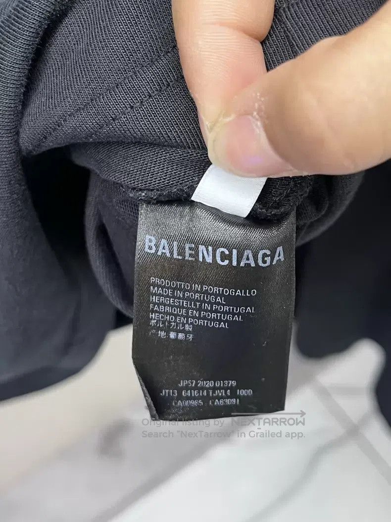 Balenciaga Balenciaga deflle Letter Print Short Sleeve Size US XXS / EU 40 - 5 Thumbnail