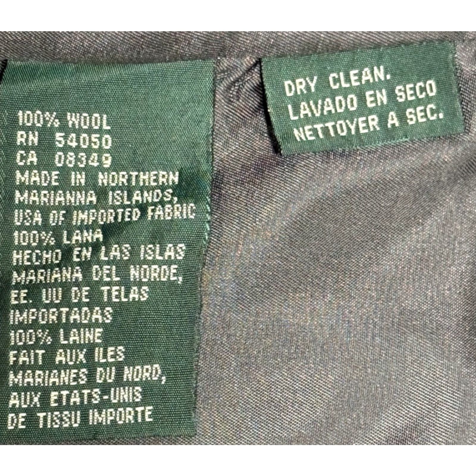 Ralph Lauren VTG Ralph Lauren Blazer Wool 100% Gray Herringbone Size M / US 6-8 / IT 42-44 - 5 Thumbnail