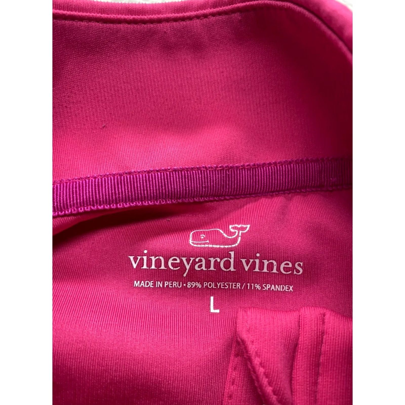 Vineyard Vines Vineyard Vines Womens Pink Full Zip Sweatshirt L Size L / US 10 / IT 46 - 5 Thumbnail